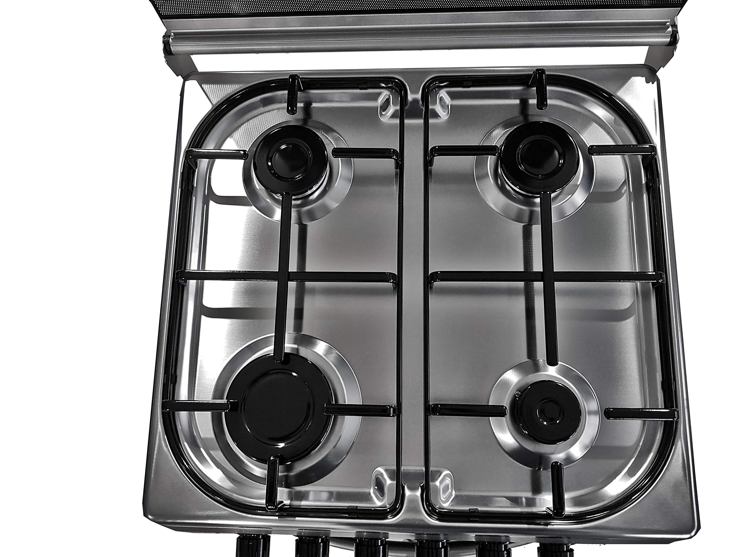Lar.el Cucina 50x50 Forno a Gas con Grill Elettrico Inox Coperchio in Vetro CUC.L5005VX - immagine 7