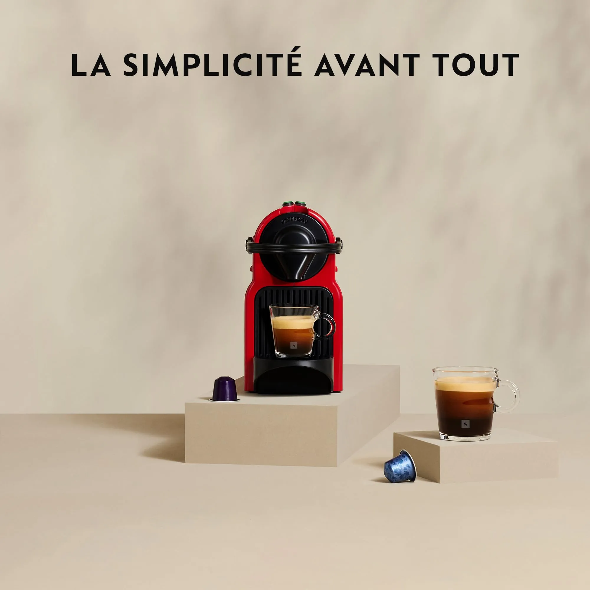 Krups Nespresso Macchina da Caffè Automatica 19 Bar Rosso YY1531FD - immagine 3