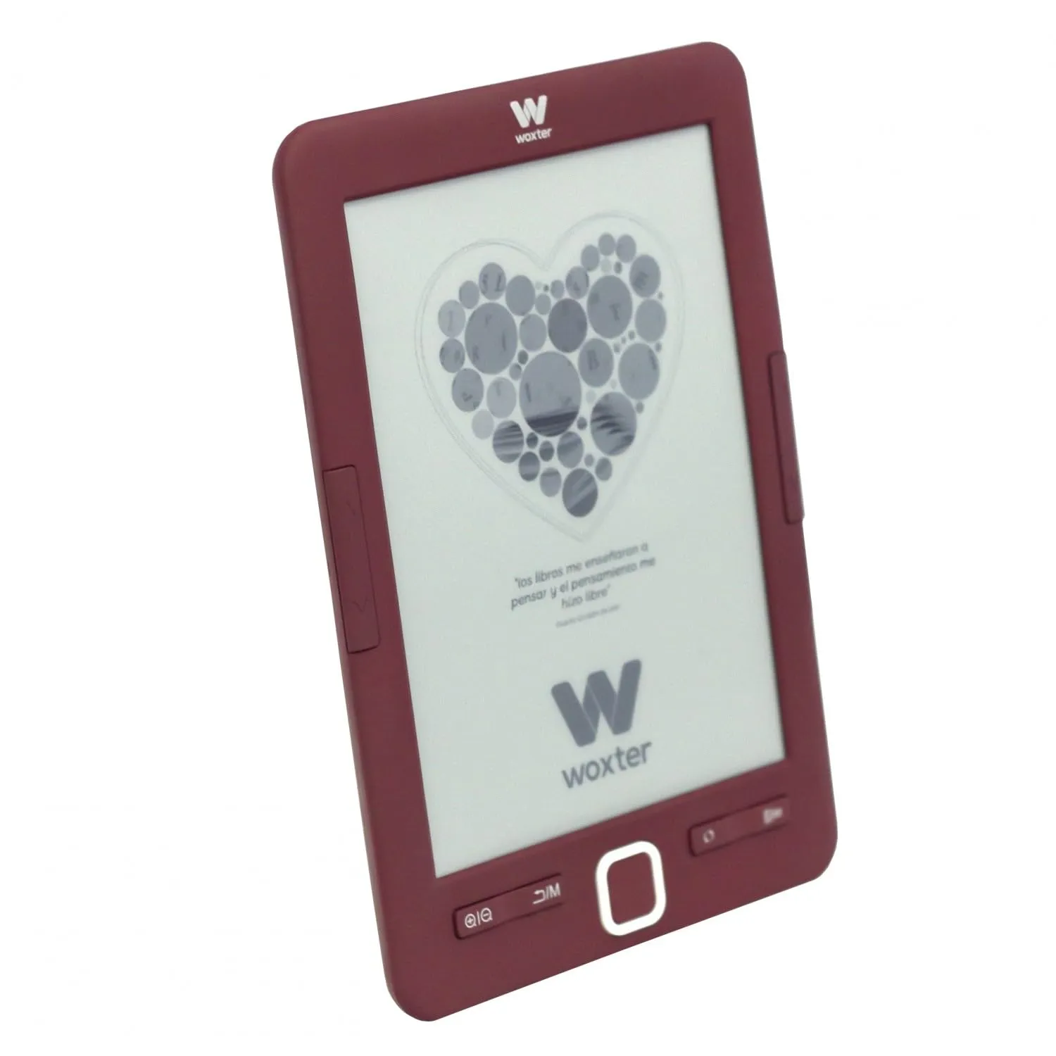 Woxter Scriba 195 E-Book Reader 6" 4 GB e-Ink Rosso - immagine 2