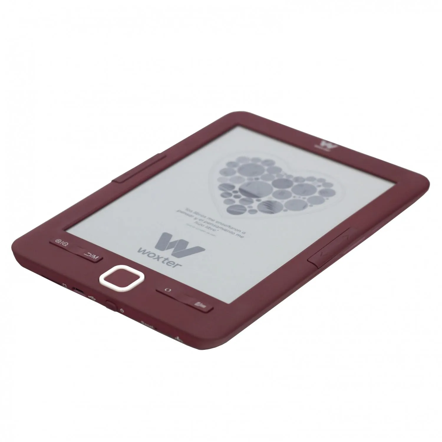 Woxter Scriba 195 E-Book Reader 6" 4 GB e-Ink Rosso - immagine 5