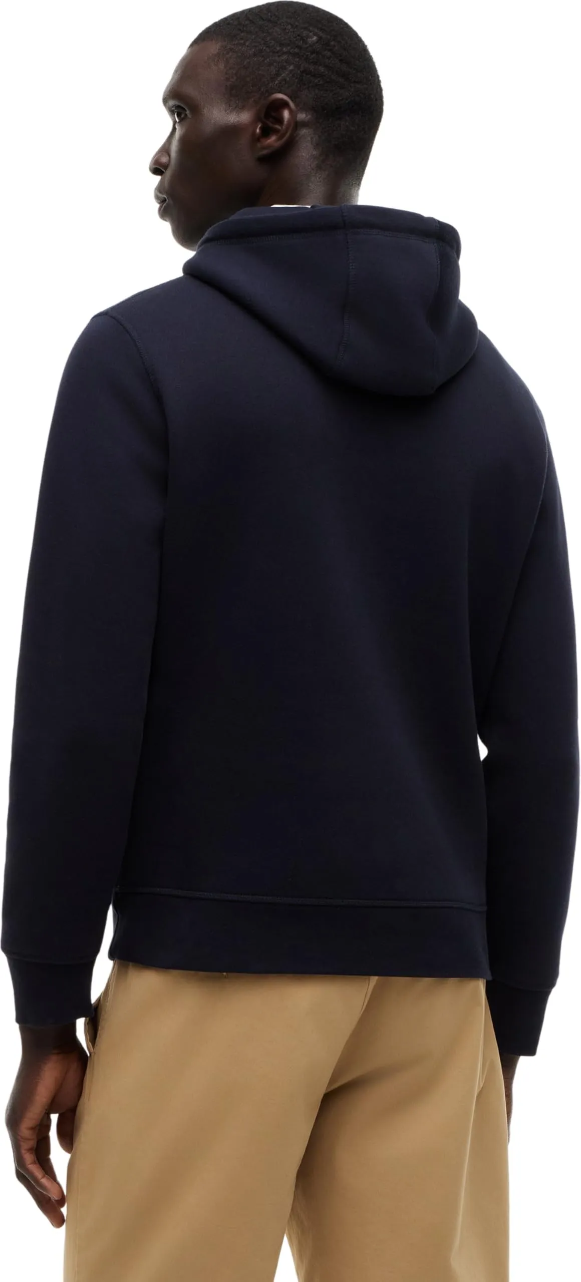 Tommy Hilfiger Core Tommy Logo Hoodie, Blu (Sky Captain), L - immagine 3