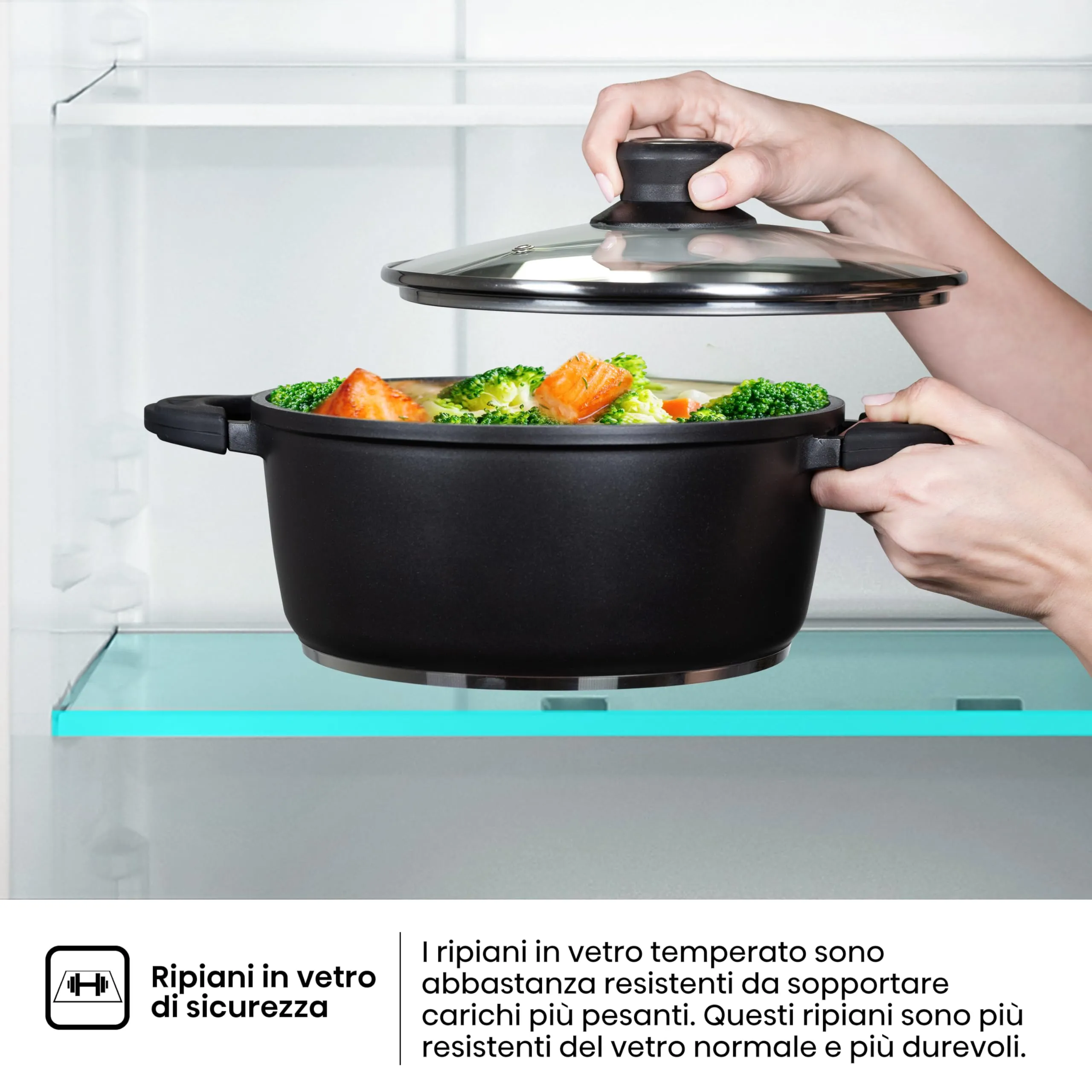 Hisense RT600N4WC2 Frigorifero Doppia Porta, 467 Litri, Total No Frost, Inox - immagine 6