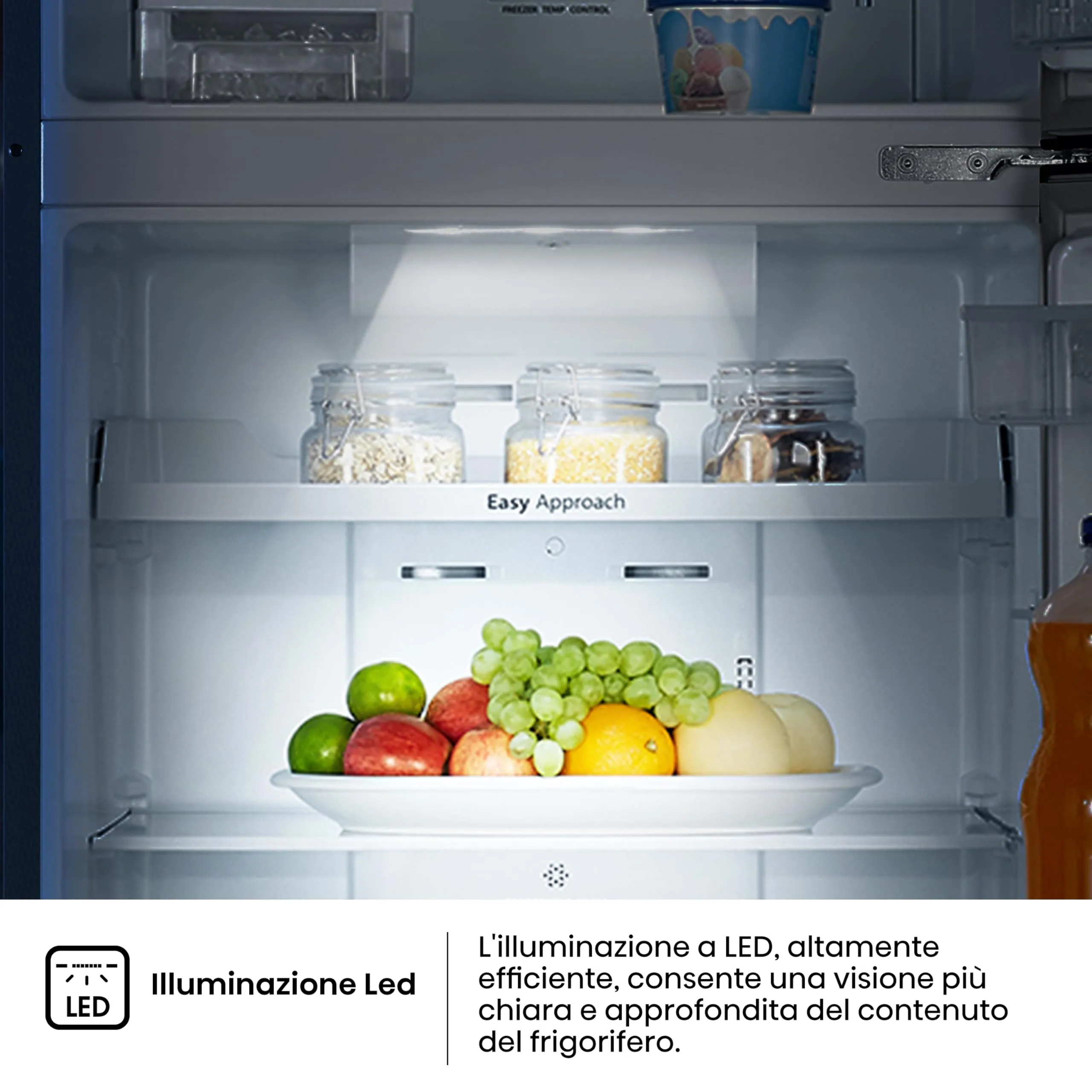 Hisense RT600N4WC2 Frigorifero Doppia Porta, 467 Litri, Total No Frost, Inox - immagine 7