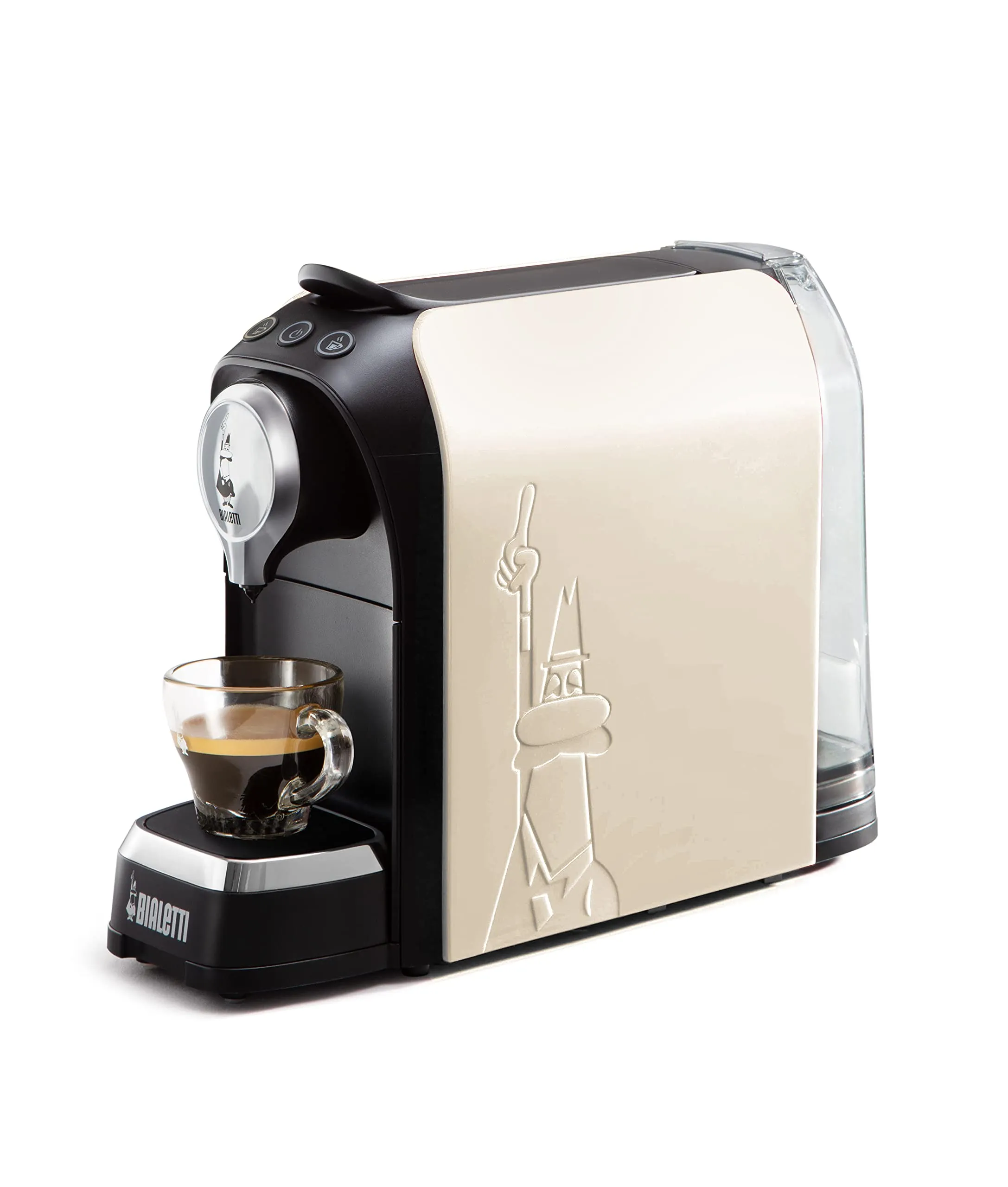 Bialetti Super Macchina Caffè Espresso, Bianco Latte - immagine 1