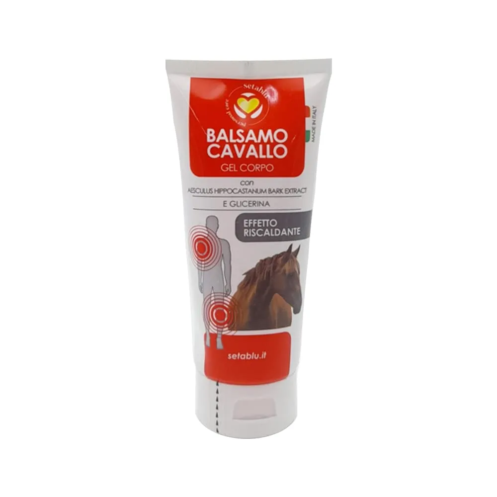 Setablu Balsamo di Cavallo Gel Effetto Riscaldante con Estratto di Ippocastano e Glicerina, 100ml - immagine 1
