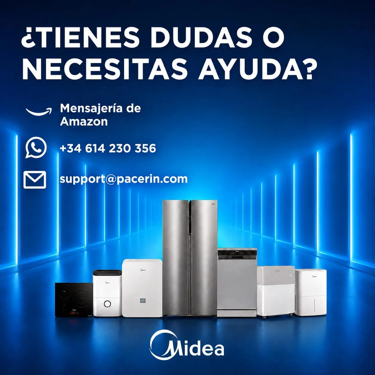 Midea Side by Side Refrigerator 548L Total No Frost MERS530FGE02 - immagine 12