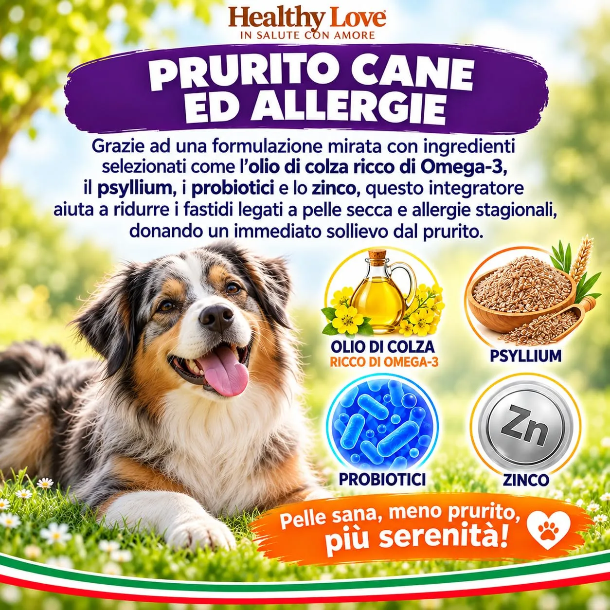 HEALTHY LOVE Probiotici per Cani, 120 Snack, Fermenti Lattici 240 g - immagine 3