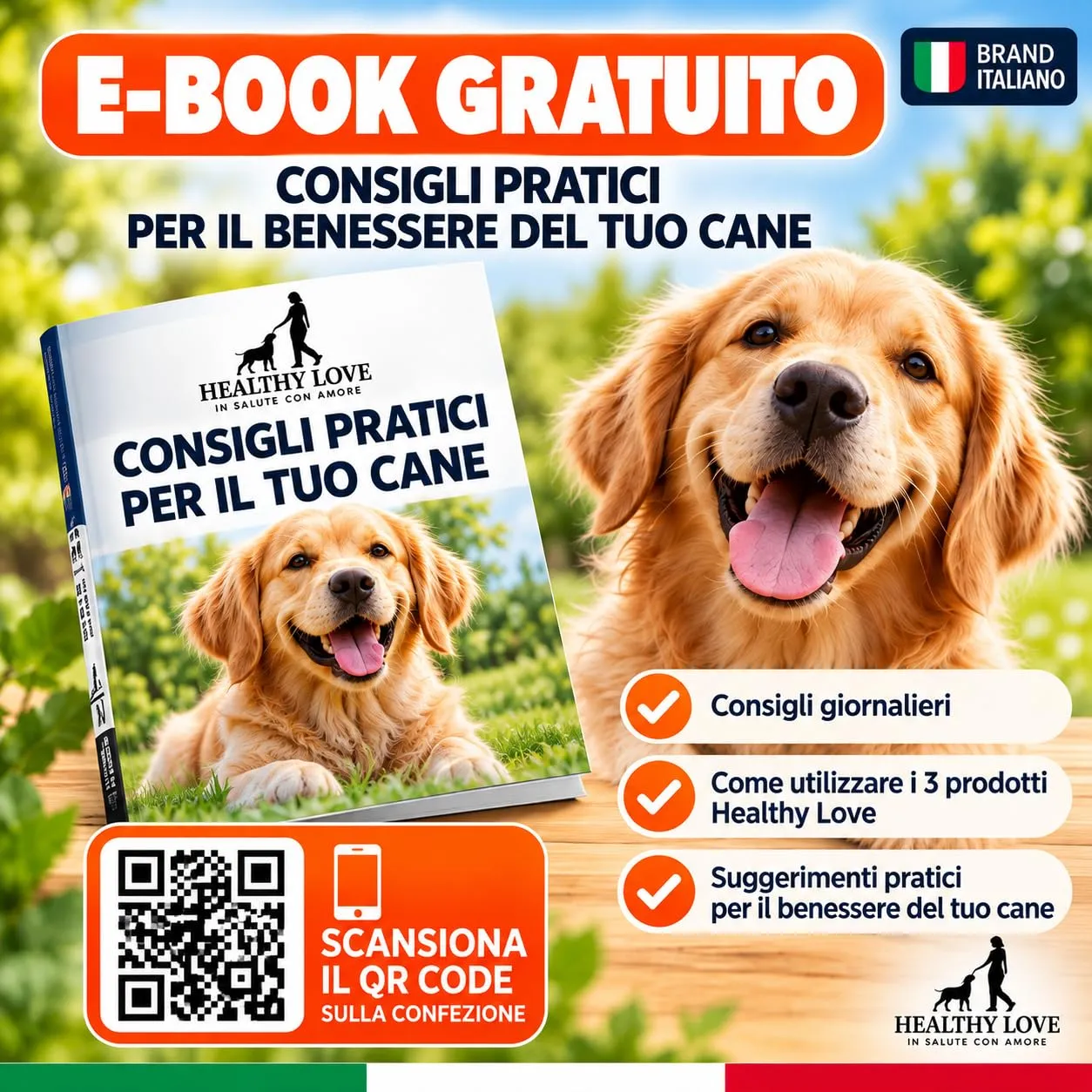 HEALTHY LOVE Probiotici per Cani, 120 Snack, Fermenti Lattici 240 g - immagine 9