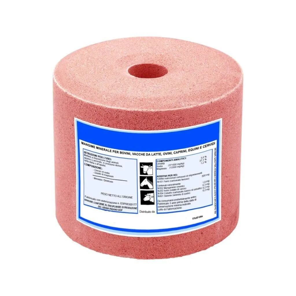 Integratore Bio-Block Sali Minerali Pietra per Ovini, Equini e Bovini 5 kg - immagine 1
