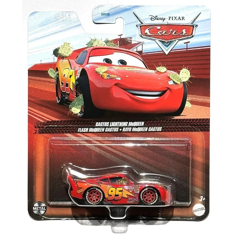 Mattel Disney Cars Cactus Lightning McQueen Die-Cast Vehicle - immagine 5
