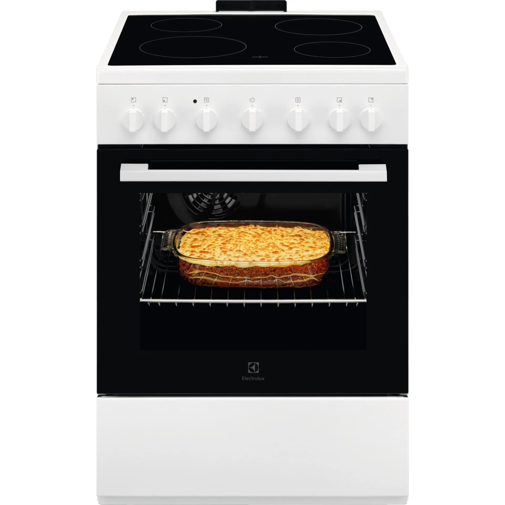 Electrolux LKR620066W Cucina elettrica con forno, libera installazione, 60x60 cm, Classe energetica A - immagine 1