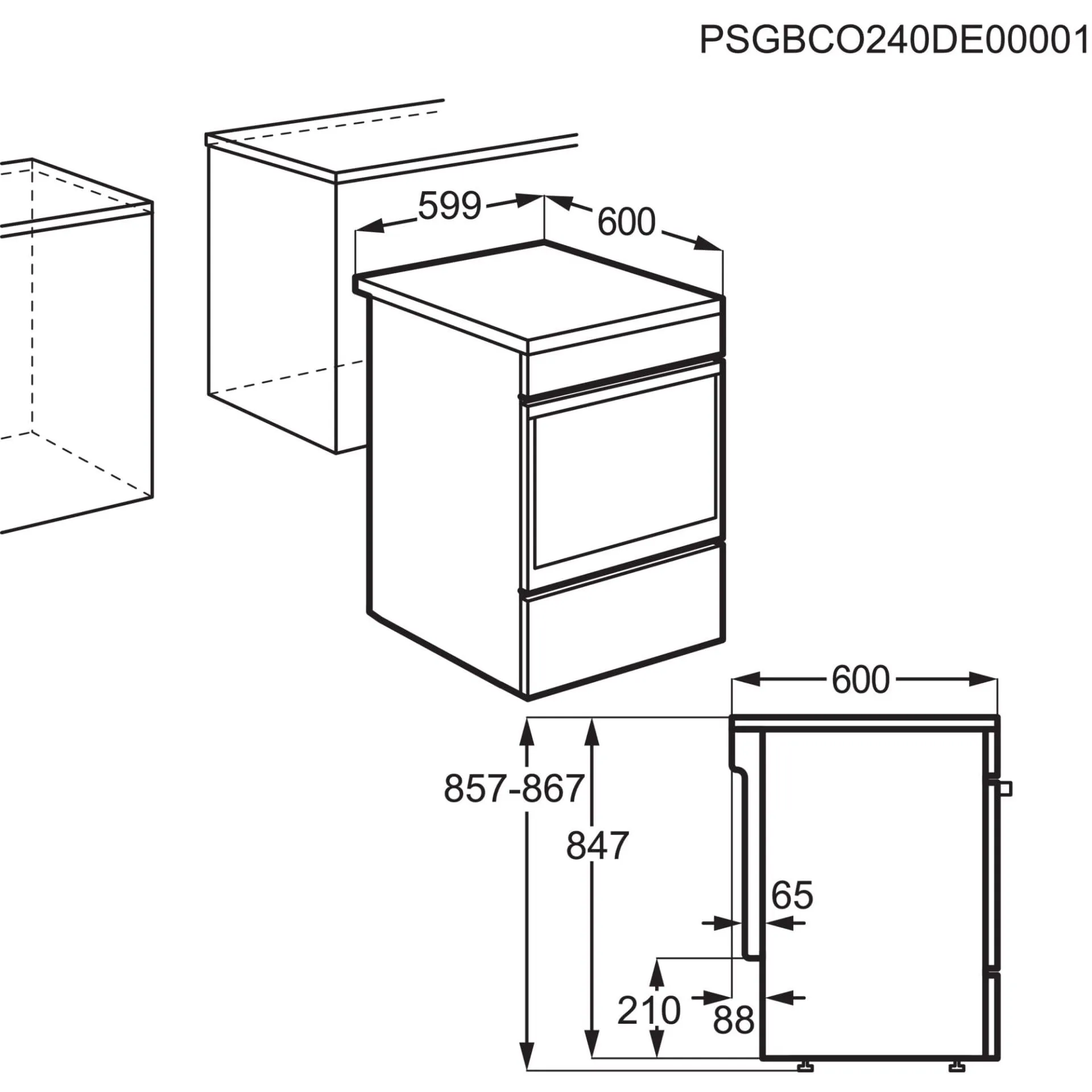Electrolux LKR620066W Cucina elettrica con forno, libera installazione, 60x60 cm, Classe energetica A - immagine 5