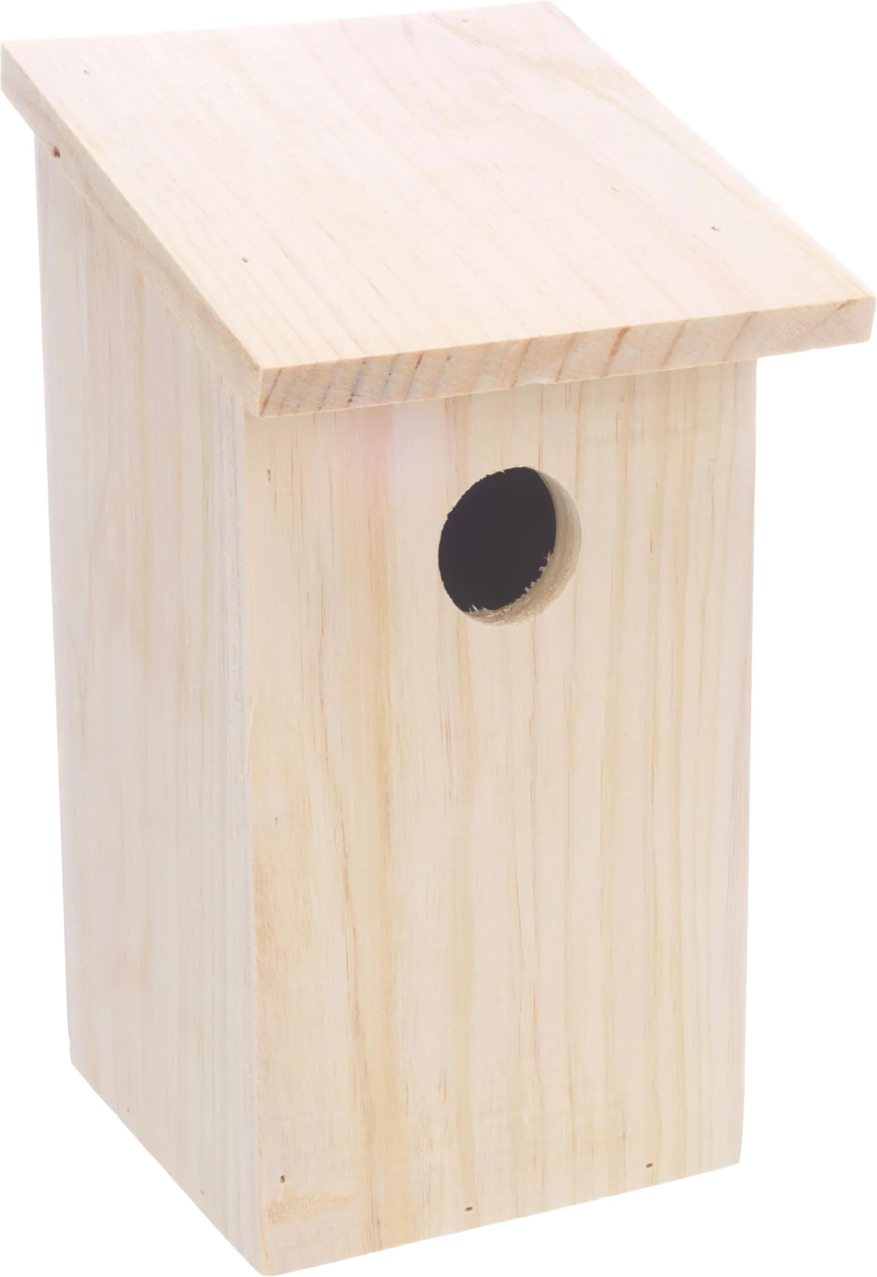 Flamingo Bizi Cassetta nido per uccelli in legno di pino certificato FSC - 14,5x15,5x26cm - immagine 1