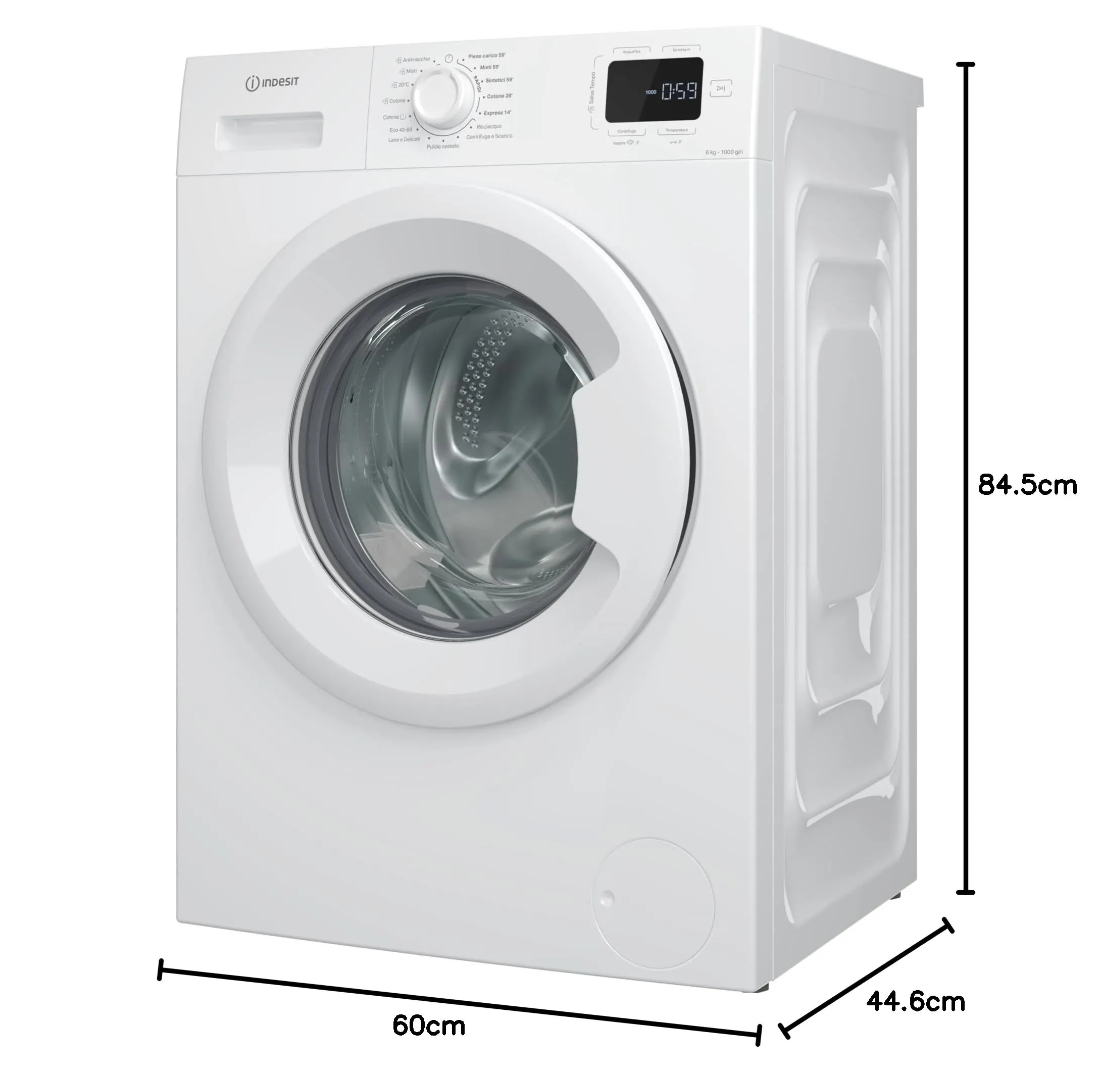 Indesit IM 640 My Time It Lavatrice 6 kg - immagine 5