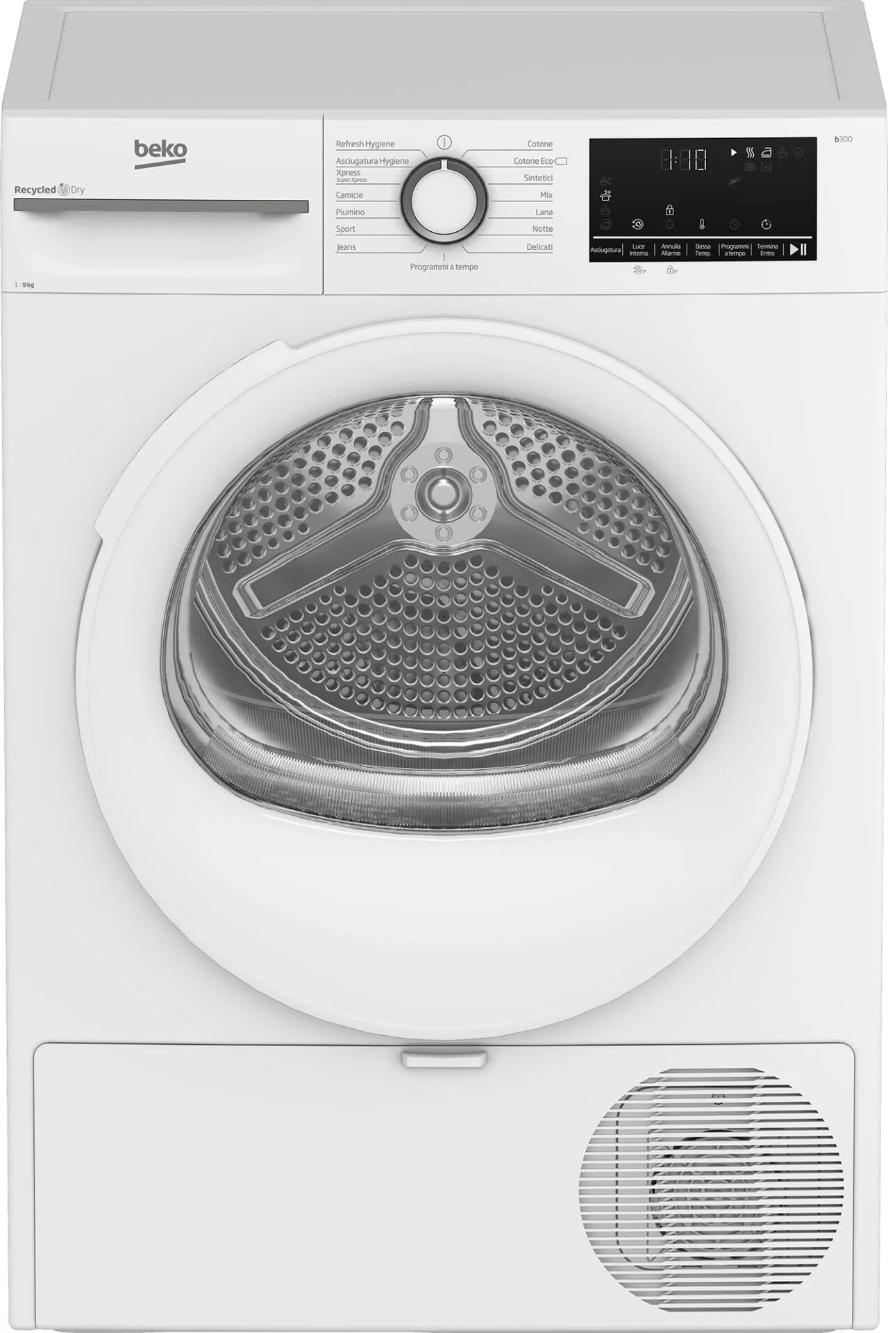 Beko BMT491WI Asciugatrice 9 kg Motore Inverter Classe Energetica A+++ - immagine 1