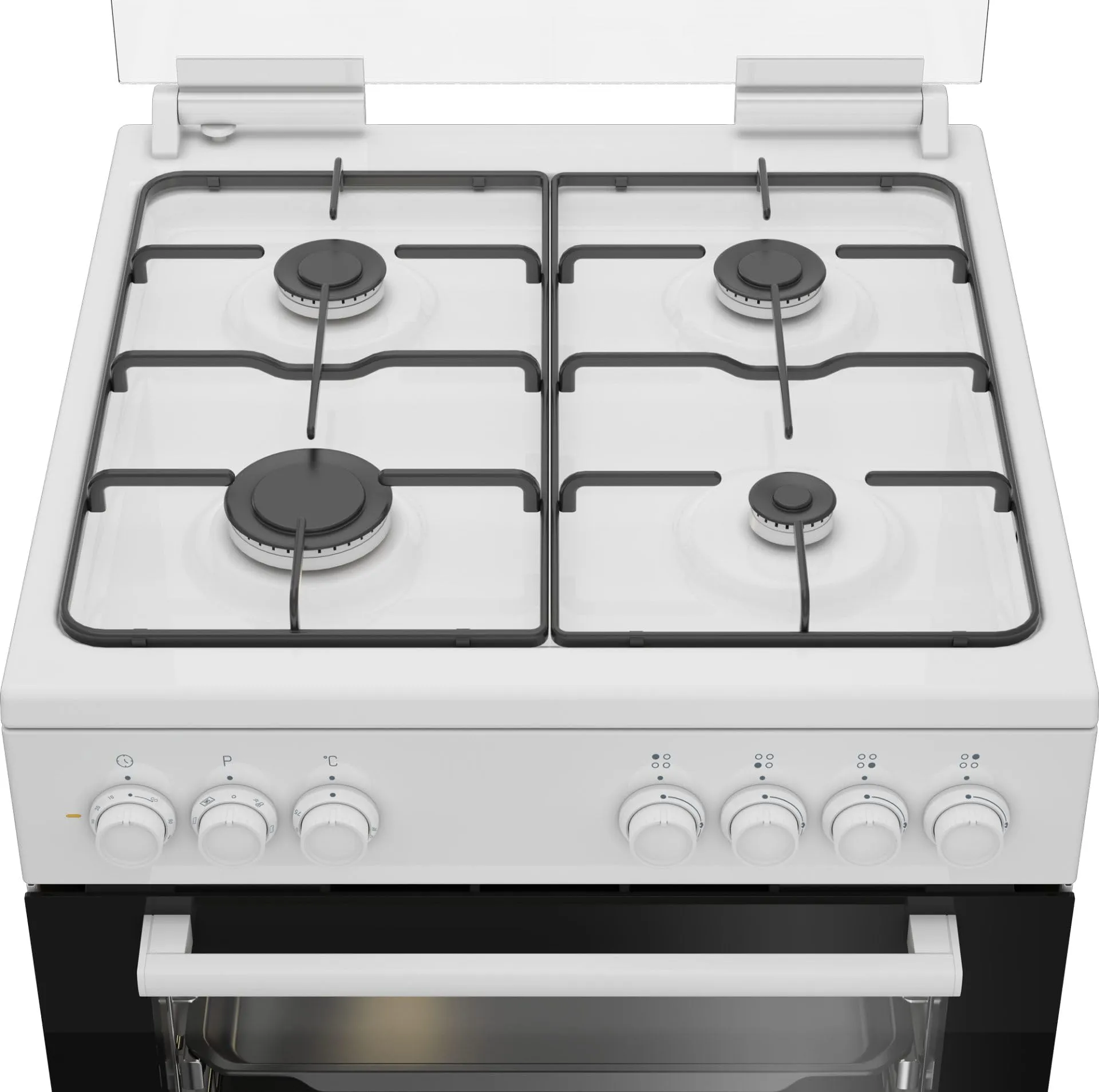 Beko FBE62011WC Cucina a gas con forno elettrico, 60x60 cm, Classe A, Bianco - immagine 4
