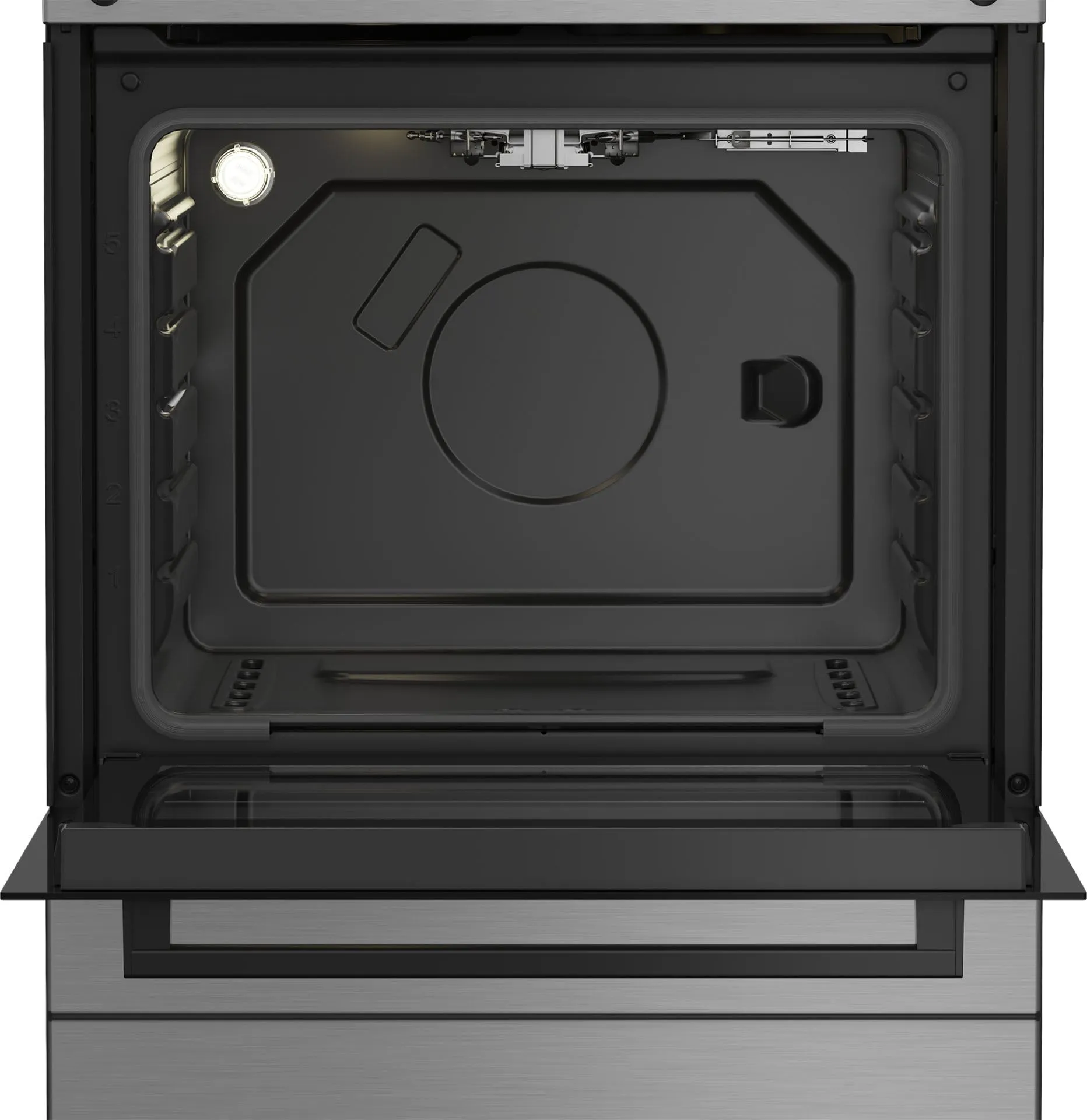 Beko FBG62010DX Cucina a Gas con Forno, 60x60 cm, Inox/Nero - immagine 5