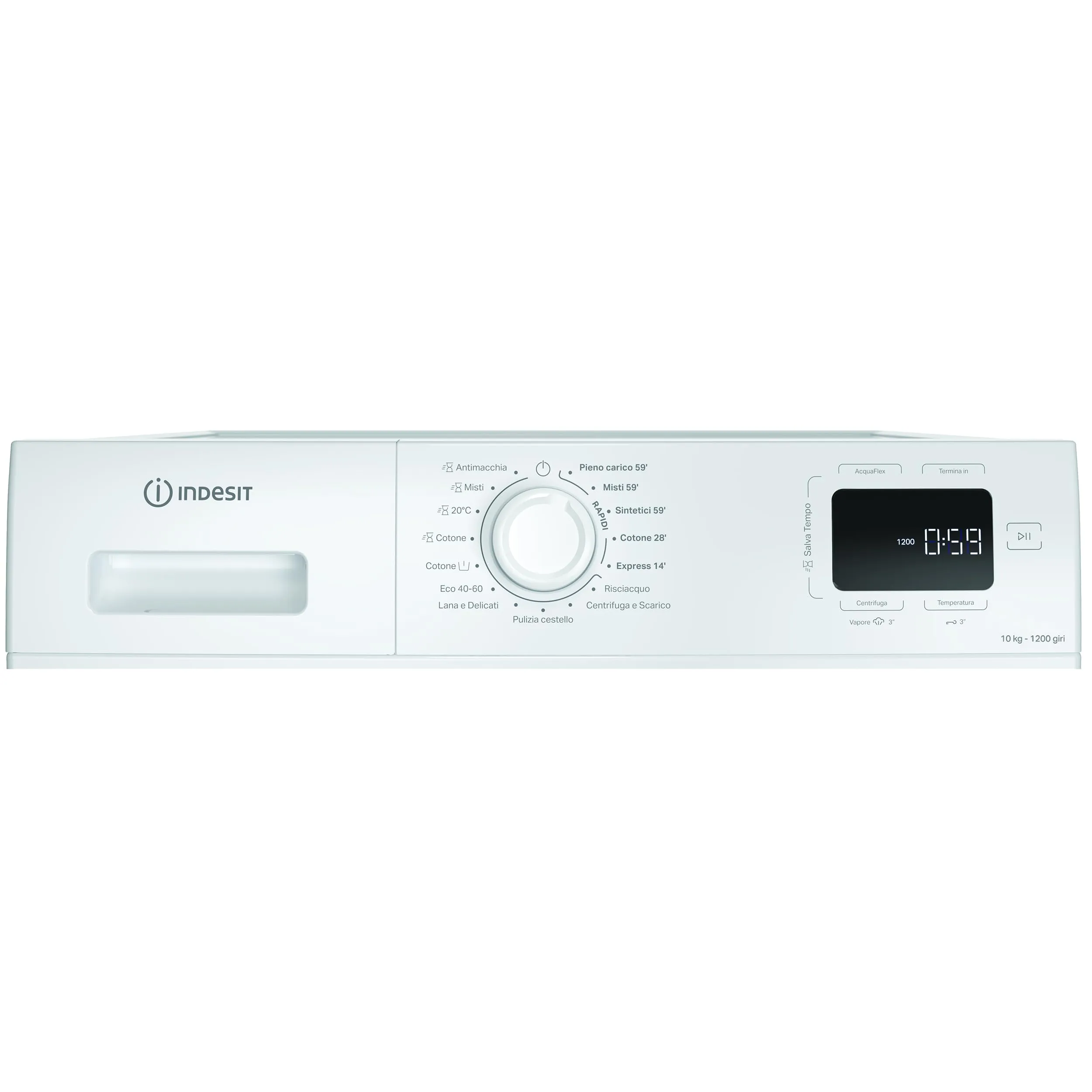 Indesit IM 1072 My Time It Lavatrice 10 kg - immagine 3