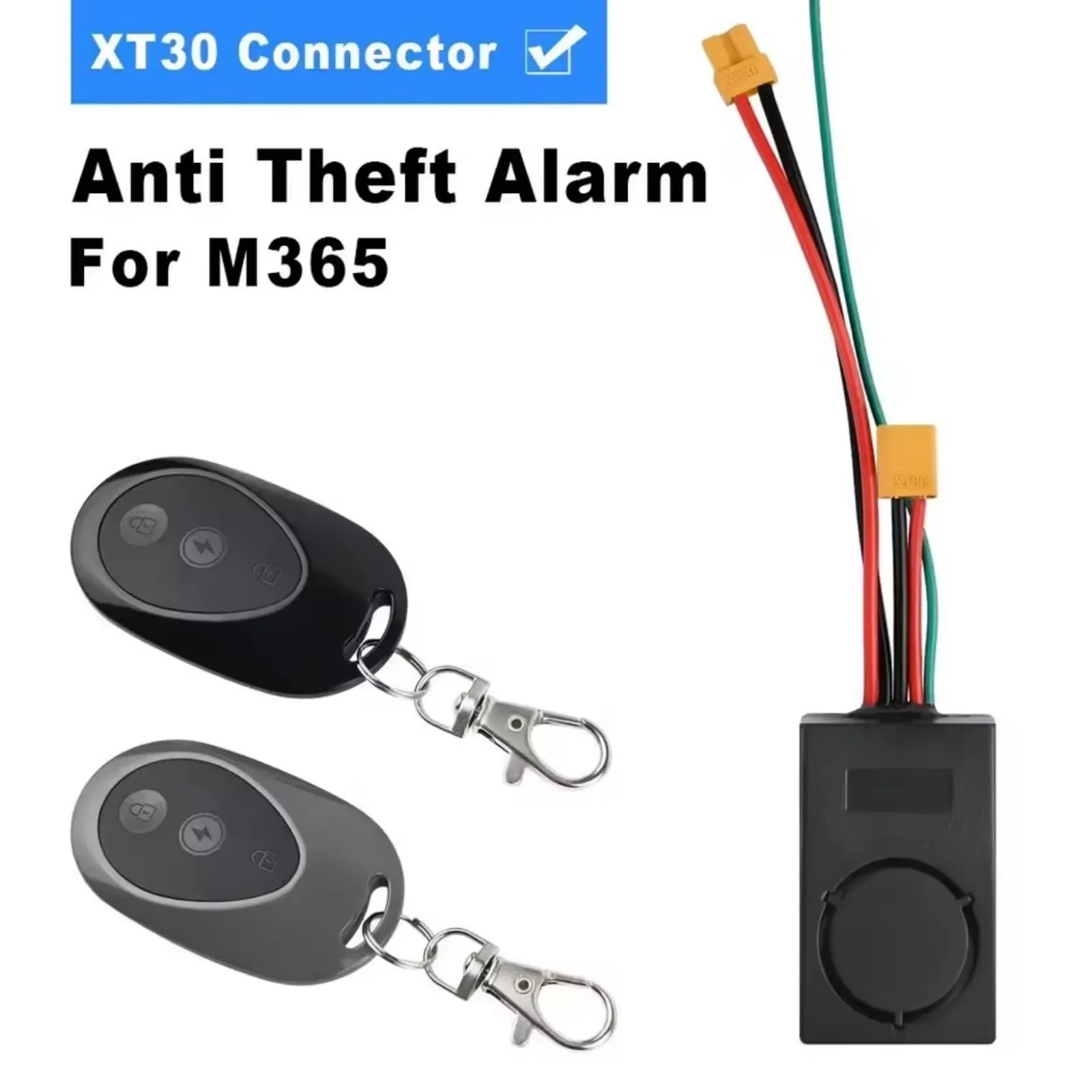 XBERSTAR Allarme Antifurto 115dB per Scooter Elettrico Xiaomi M365 (Interfacce XT30) - immagine 2