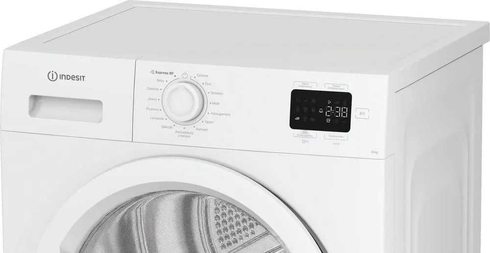 Indesit C YD 83D WW IT Asciugatrice 8kg Slim a Pompa di Calore - immagine 4