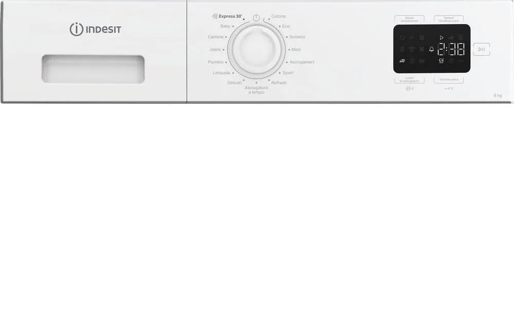 Indesit C YD 83D WW IT Asciugatrice 8kg Slim a Pompa di Calore - immagine 6