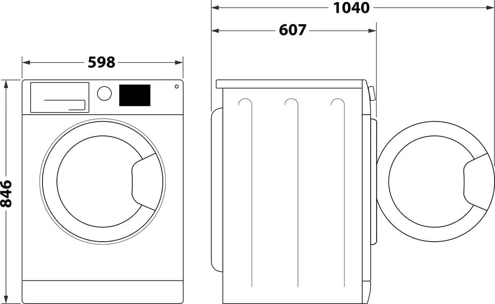 Indesit C YD 92D WW IT Asciugatrice 9 kg a pompa di calore - immagine 8