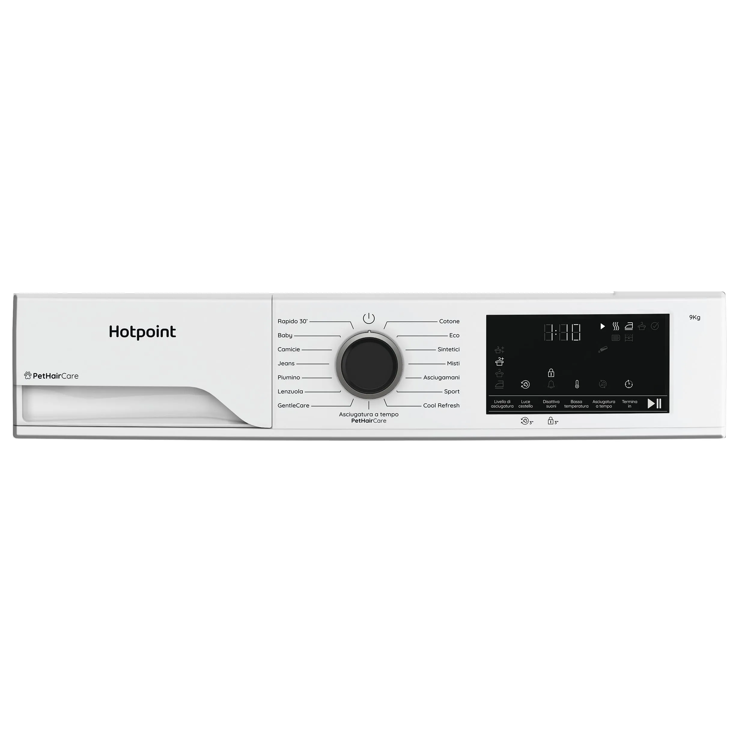 Hotpoint Ariston HPT 93D BS IT Asciugatrice 9 kg a Pompa di Calore - immagine 4
