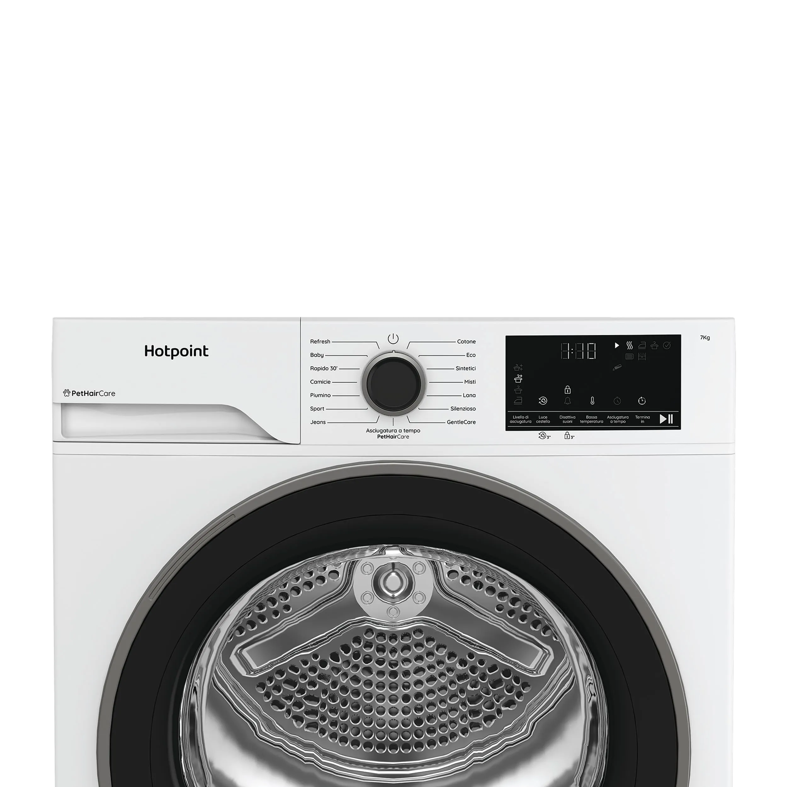 Hotpoint Ariston HPTS 74D BS IT Asciugatrice 7 Kg Slim a Pompa di Calore - immagine 2