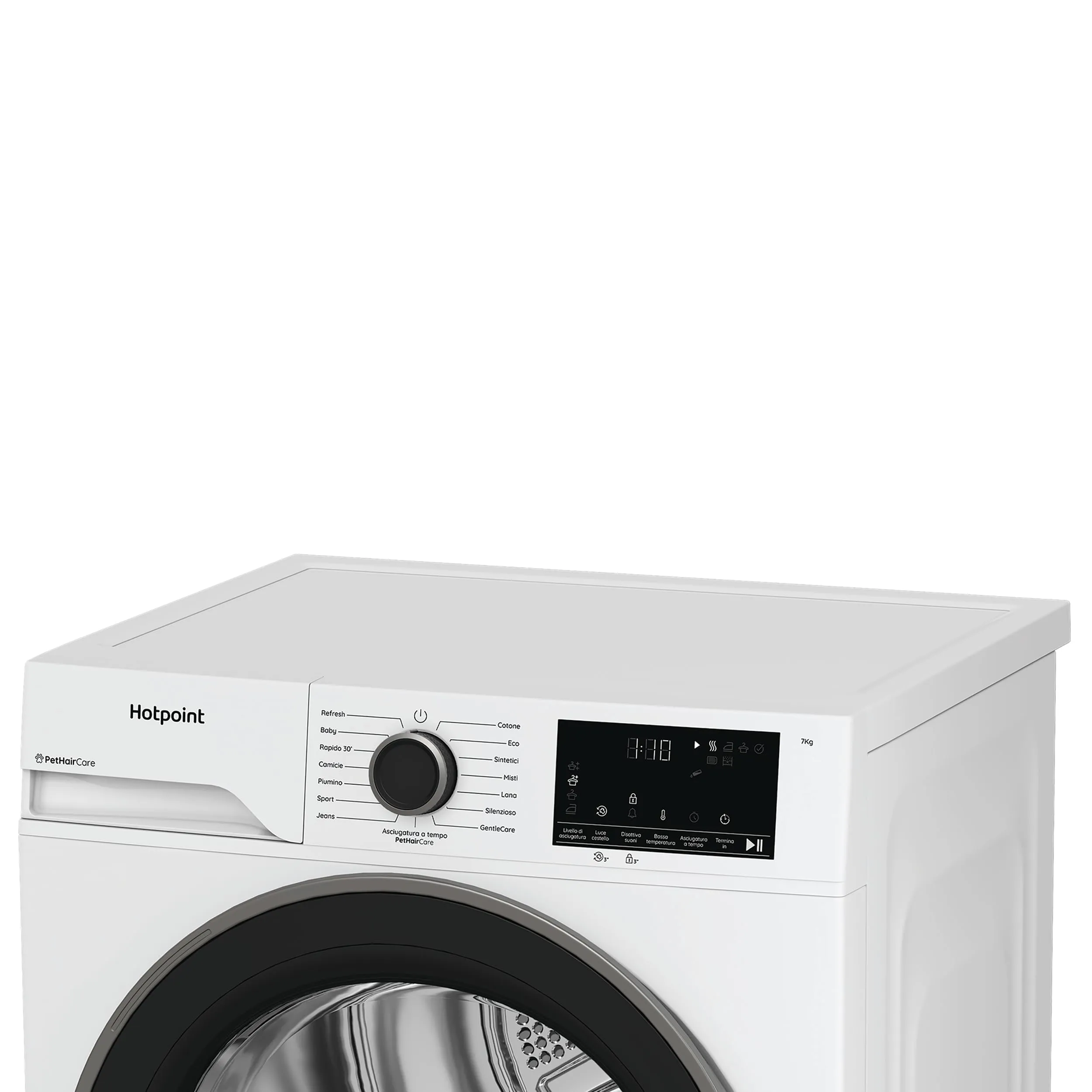 Hotpoint Ariston HPTS 74D BS IT Asciugatrice 7 Kg Slim a Pompa di Calore - immagine 7