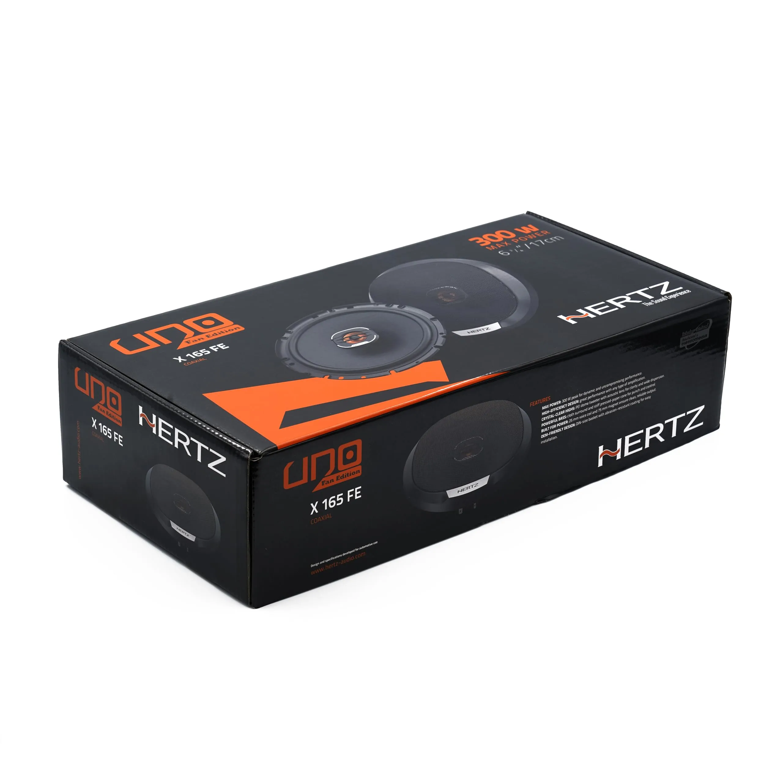 Hertz X 165 Fan Edition Coassiali 2 Vie 165 mm 300W Picco - immagine 10