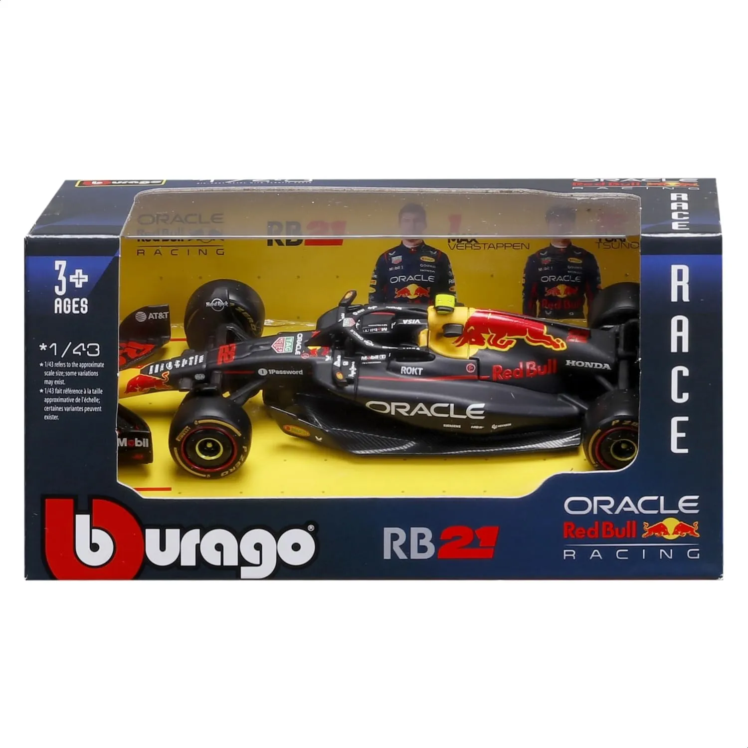 Bburago F1 Red Bull Racing RB21 2025 #22 Tsunoda 1:43 Diecast Model - immagine 7