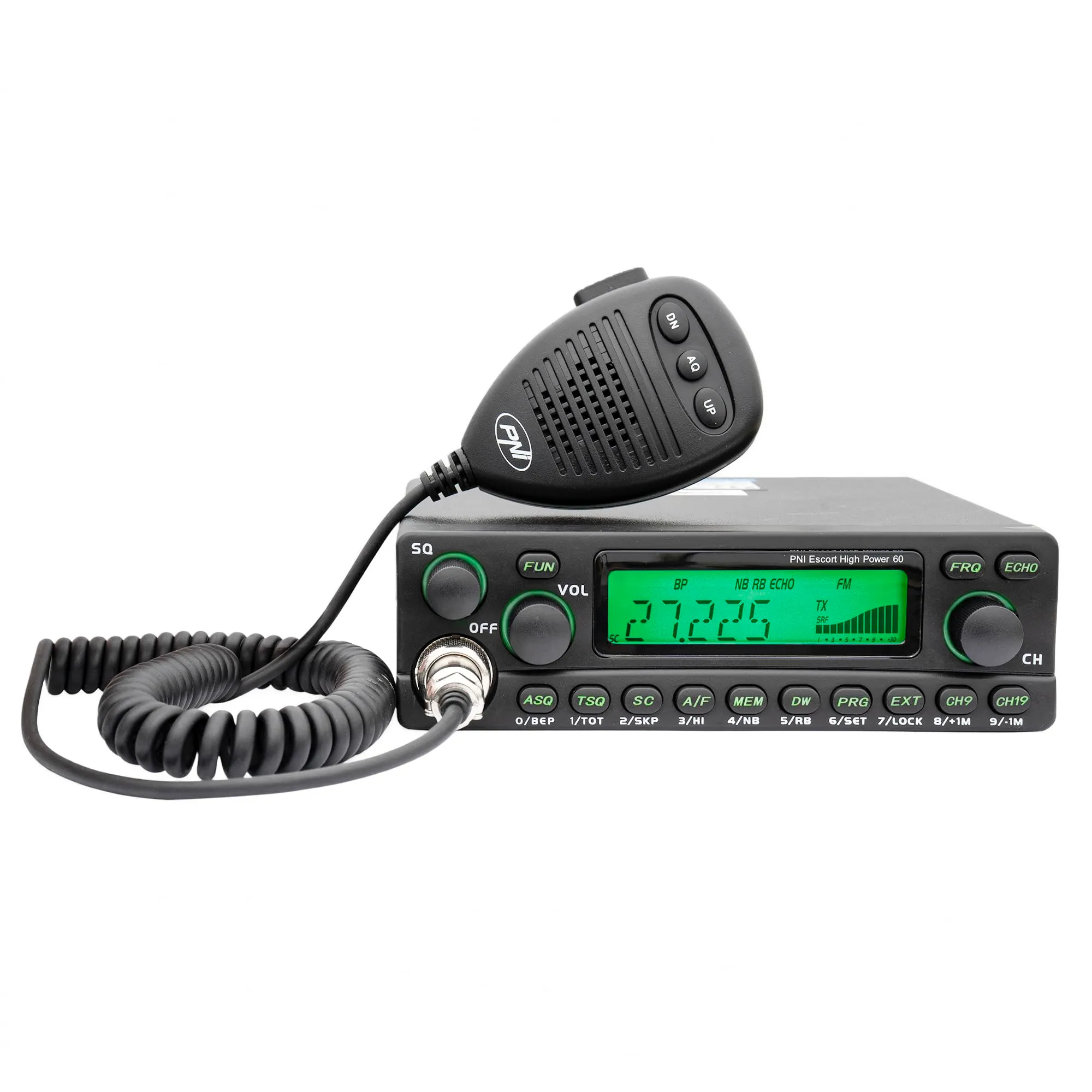 PNI Escort HP60 Radio CB Multistandard 60W FM/AM 12V ASQ - immagine 1