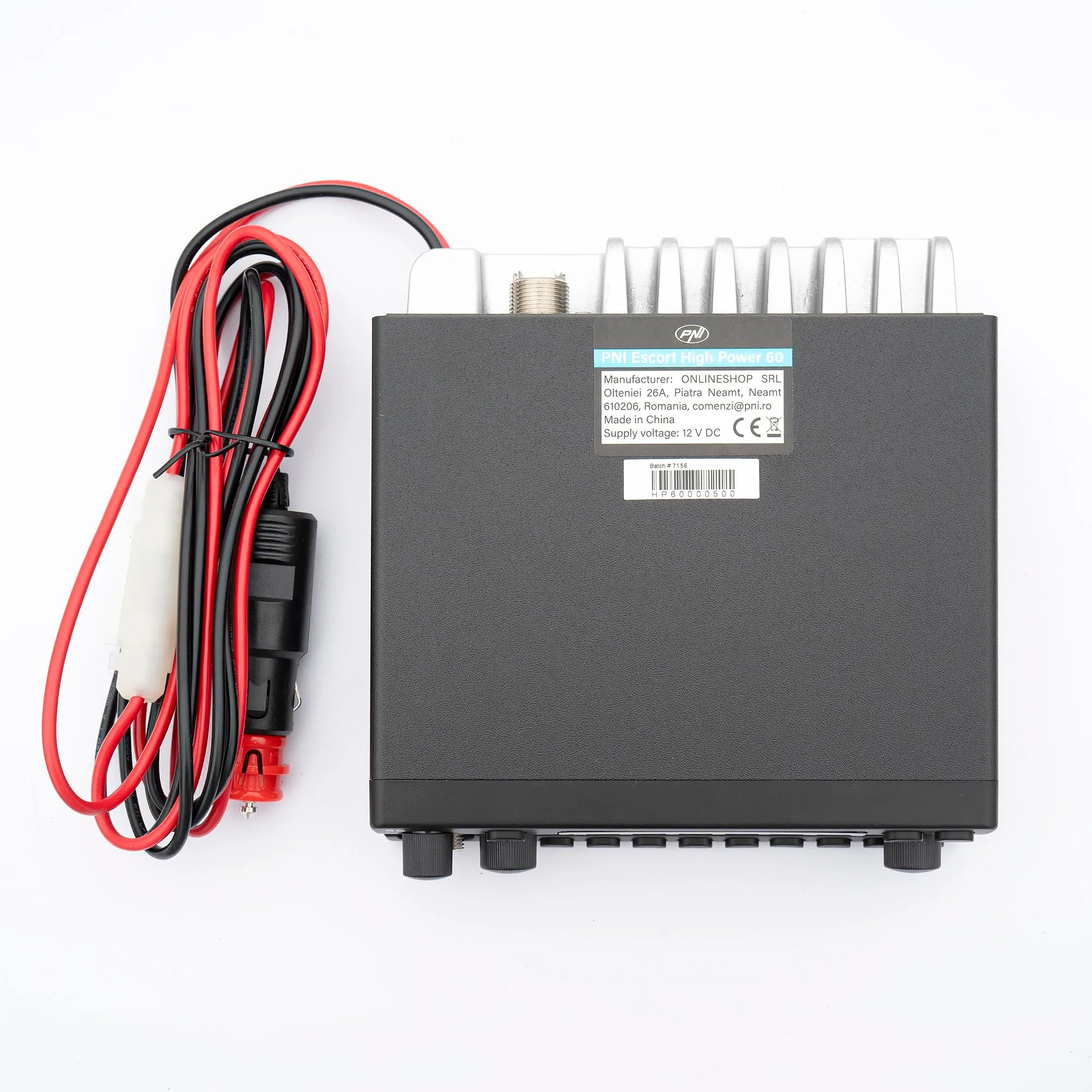 PNI Escort HP60 Radio CB Multistandard 60W FM/AM 12V ASQ - immagine 6