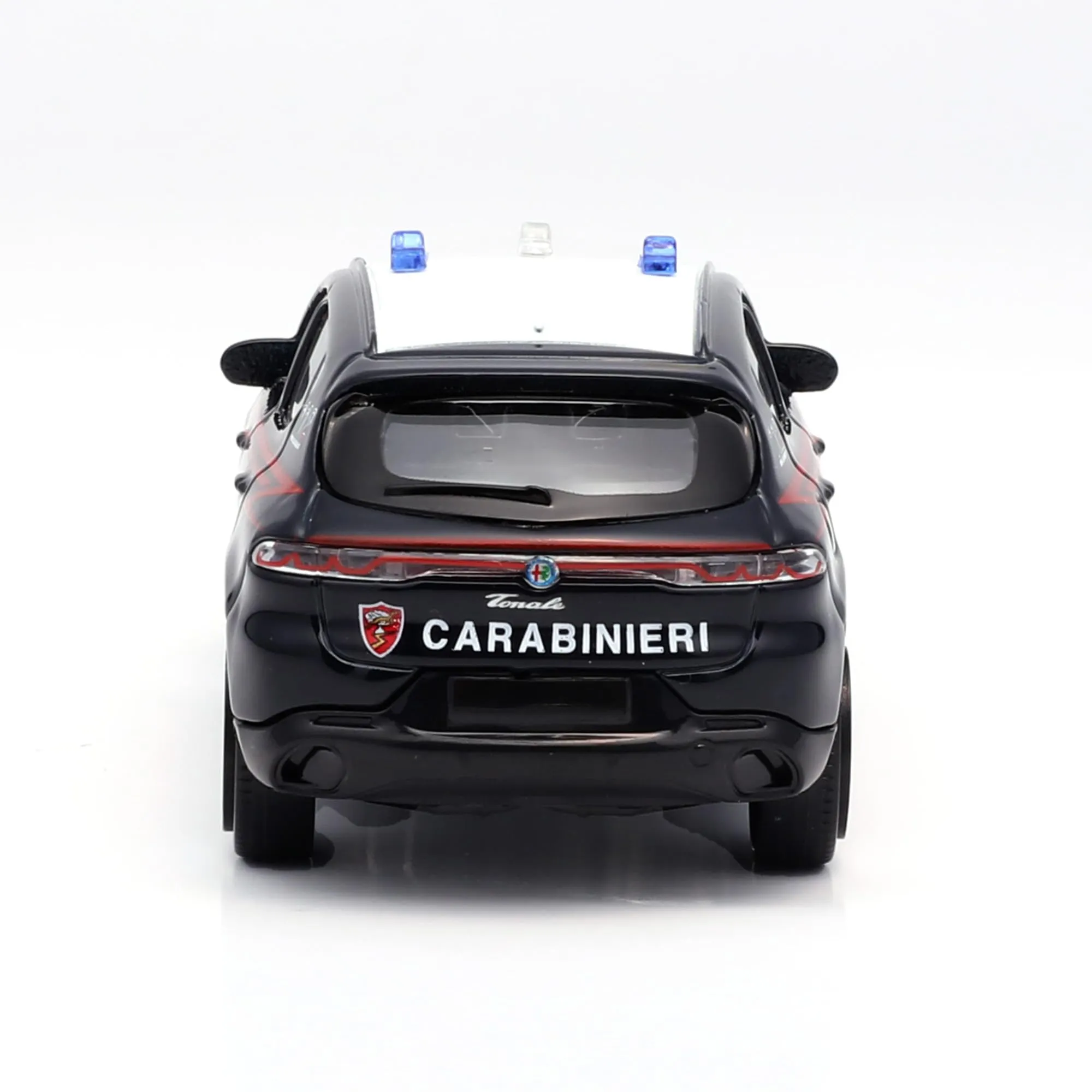Bburago Alfa Romeo Giulia e Tonale Carabinieri, Scala 1:43, Set Doppio Diecast - immagine 3