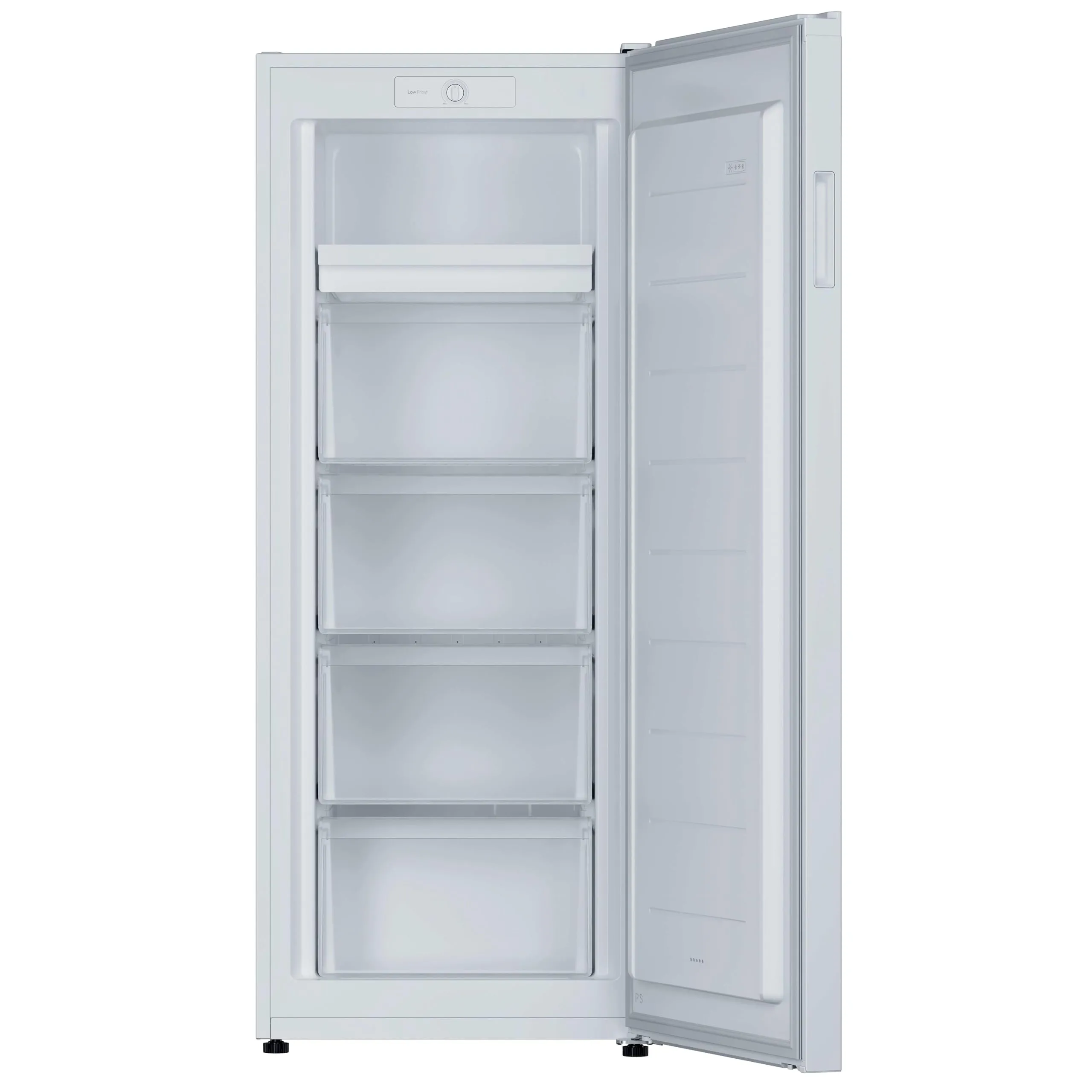 Candy CNUQ2L513EW Congelatore Verticale Libera Installazione 169L Bianco - immagine 2