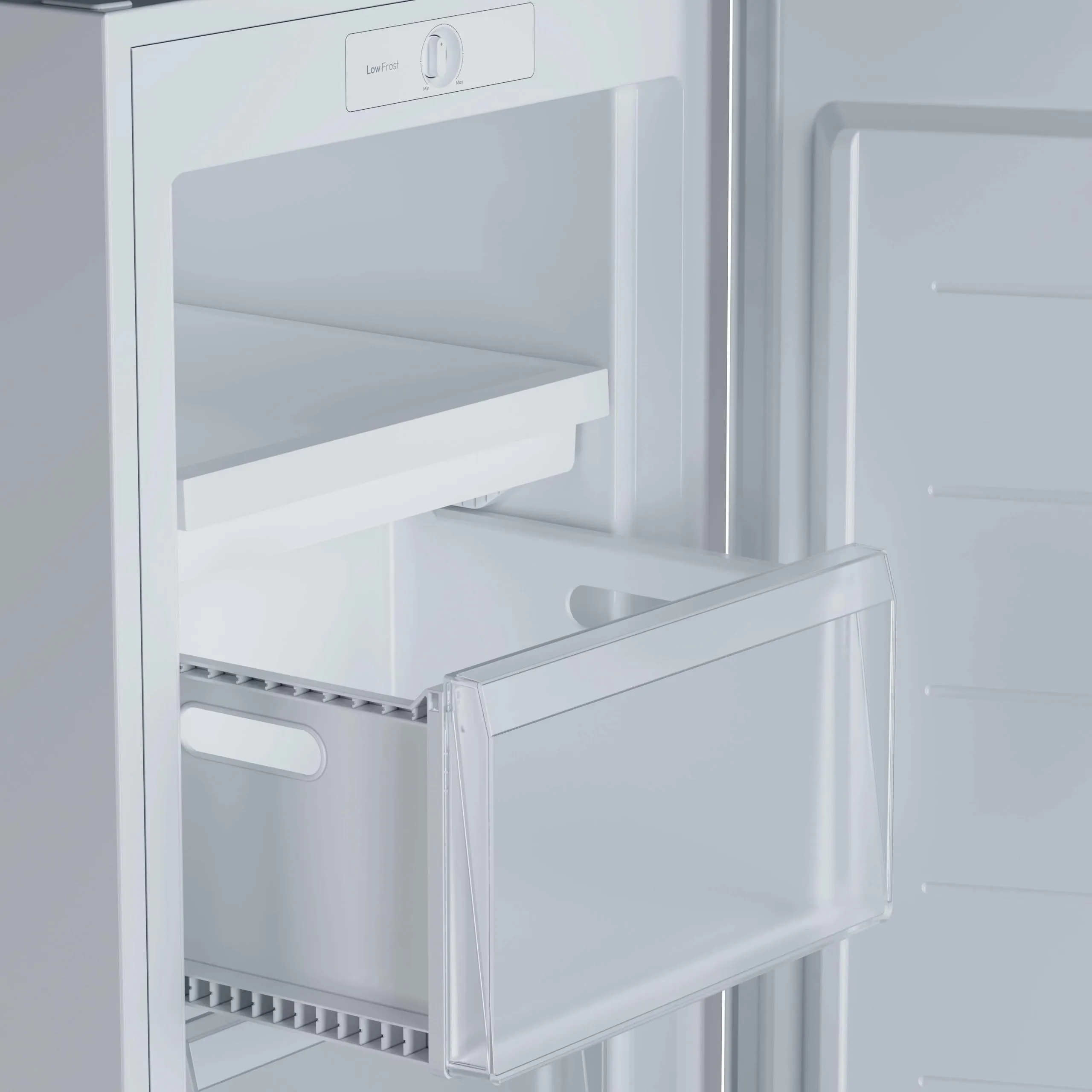 Candy CNUQ2L513EW Congelatore Verticale Libera Installazione 169L Bianco - immagine 5
