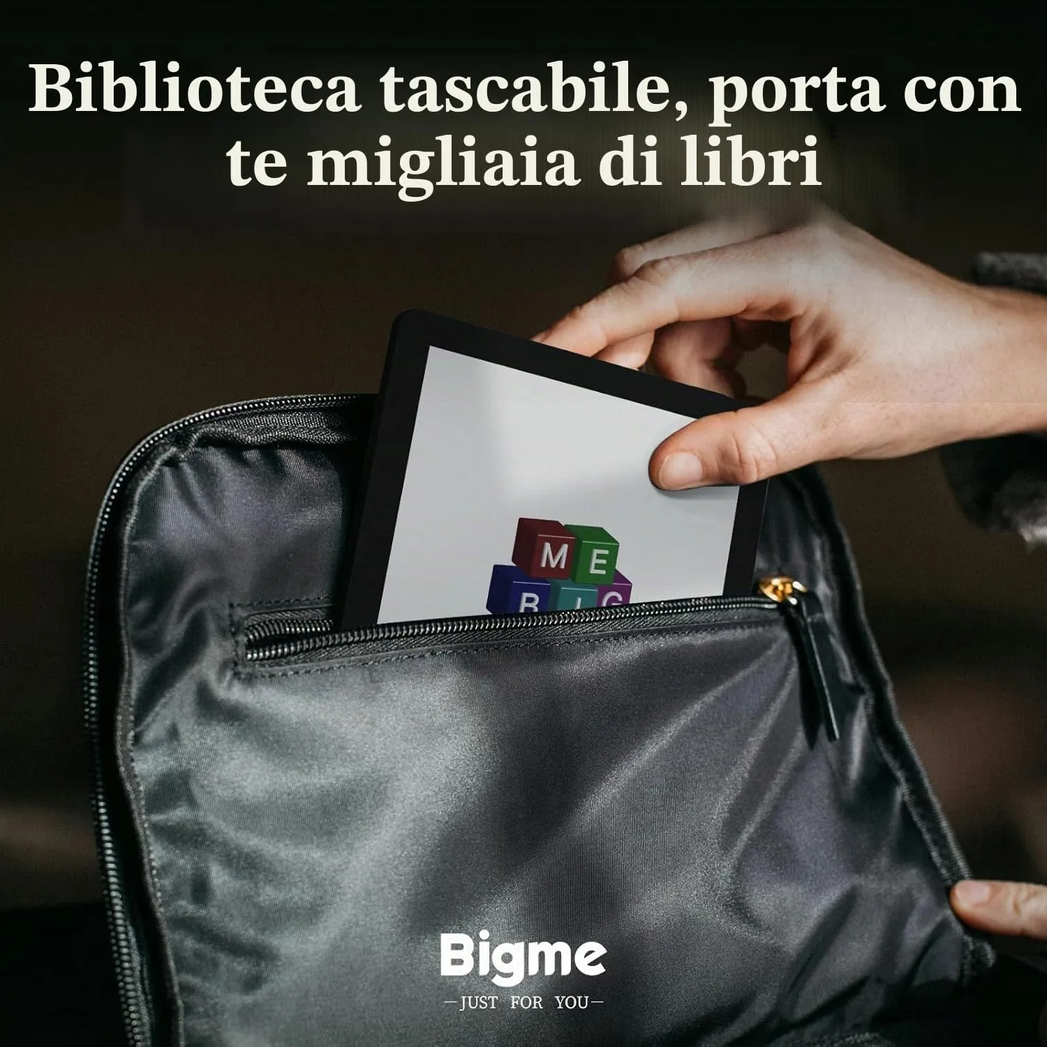 Bigme B6 E-reader a colori, 6 pollici, Android 14, 4 GB RAM, 64 GB, CPU Octa-Core, Nero - immagine 7