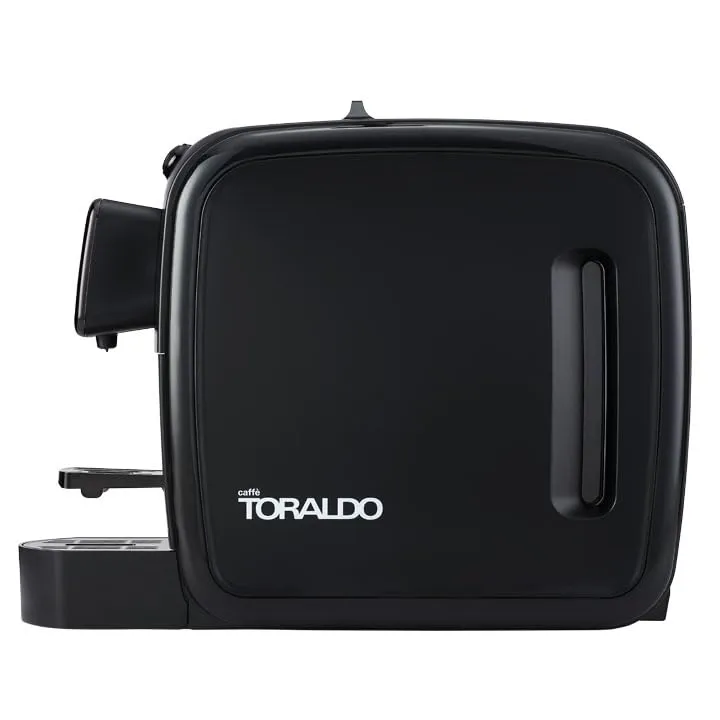 Caffè Toraldo La Cremosa Coffee Machine 44mm ESE Pods, Nera - immagine 3
