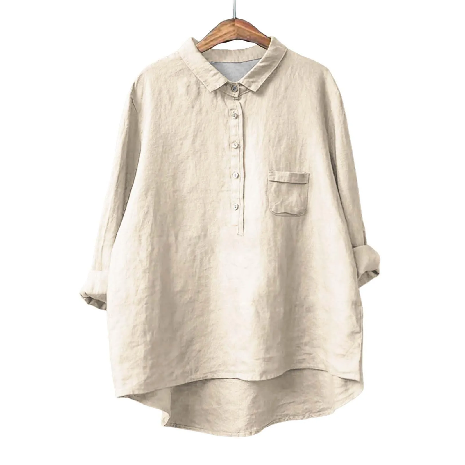 Cocila Camicia Donna Oxford Turchese, Nera, Blu Reale, Verde Salvia Taglia 56 - immagine 4