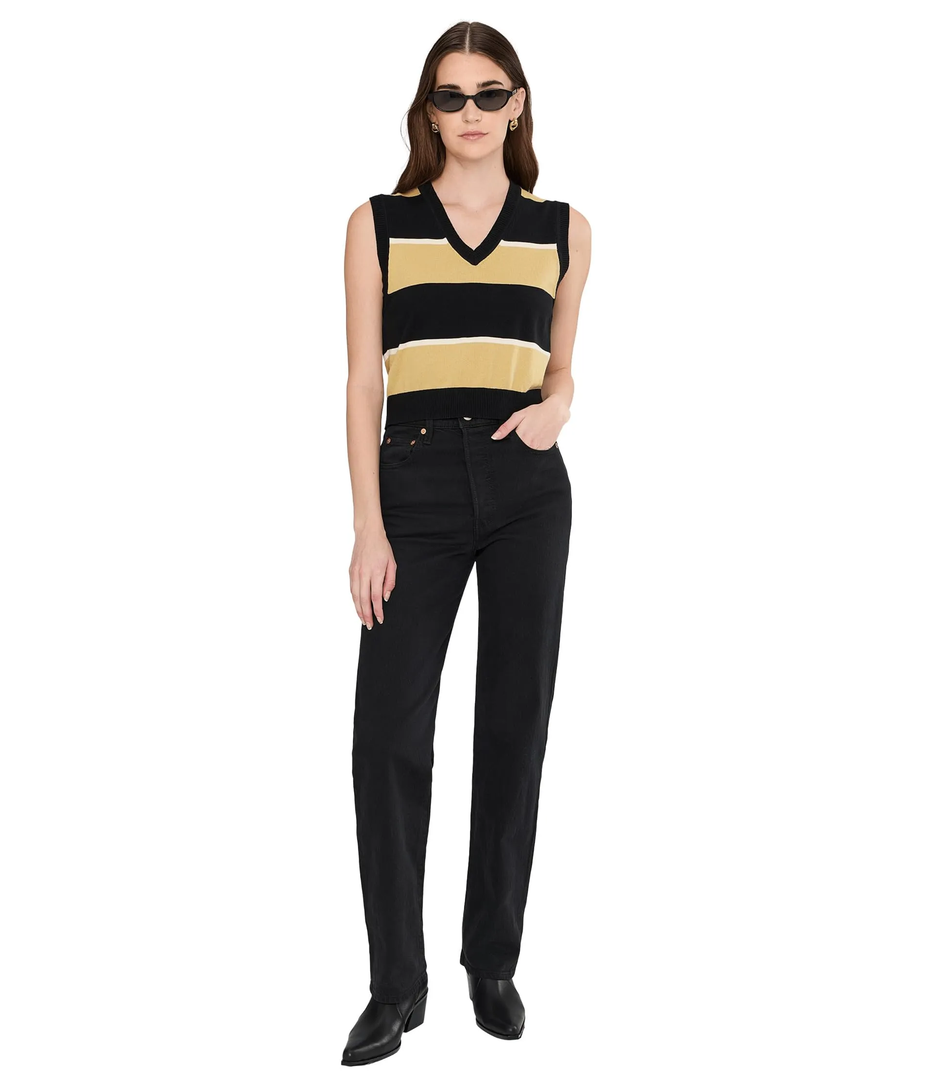 Levi's Ribcage Jeans Donna, Germoglio Nero, 24W x 32L - immagine 2