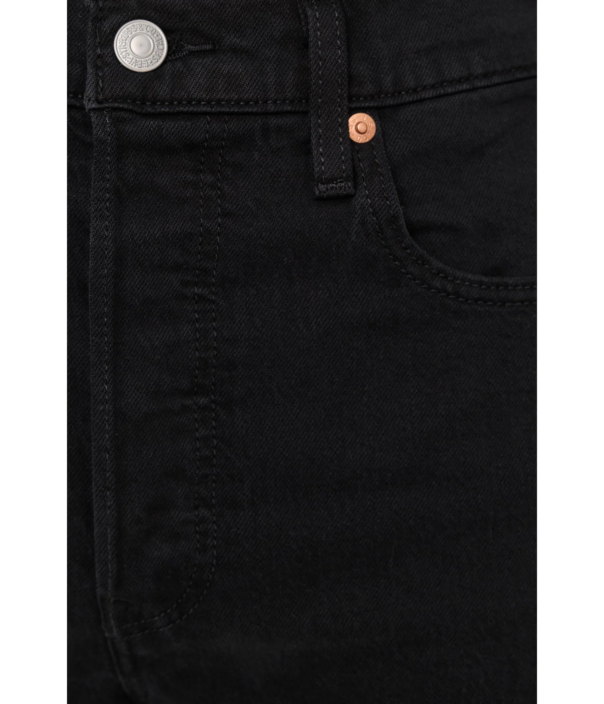 Levi's Ribcage Jeans Donna, Germoglio Nero, 24W x 32L - immagine 5