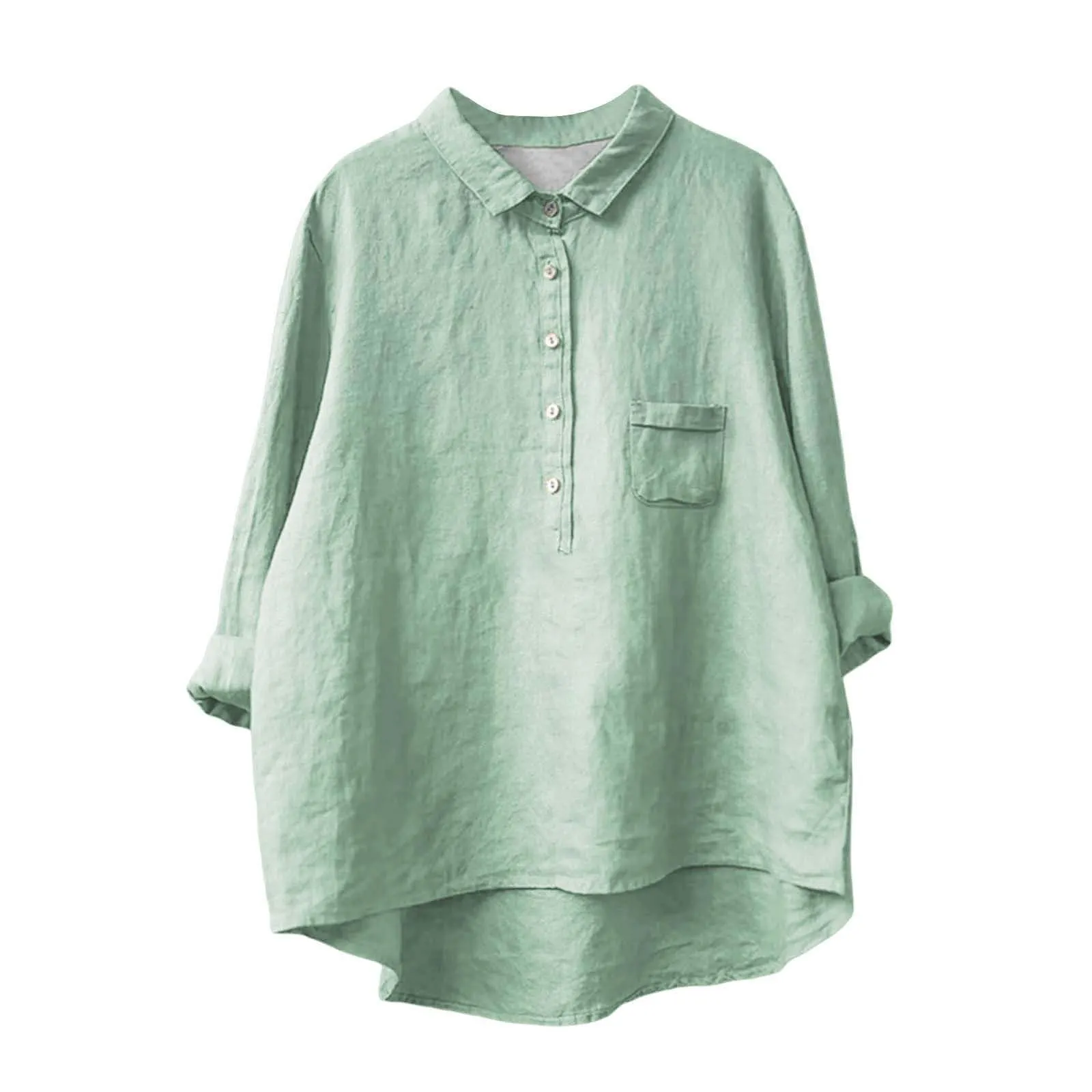 Cocila Camicia Donna Viscosa Elasticizzata e Raso - immagine 1