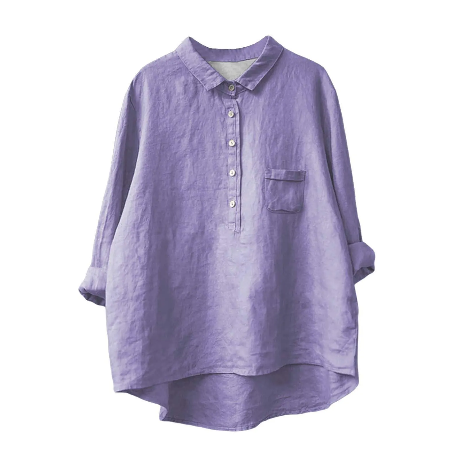 Cocila Maglia Sottogiacca Maniche Tre Quarti Donna Lilla - immagine 1