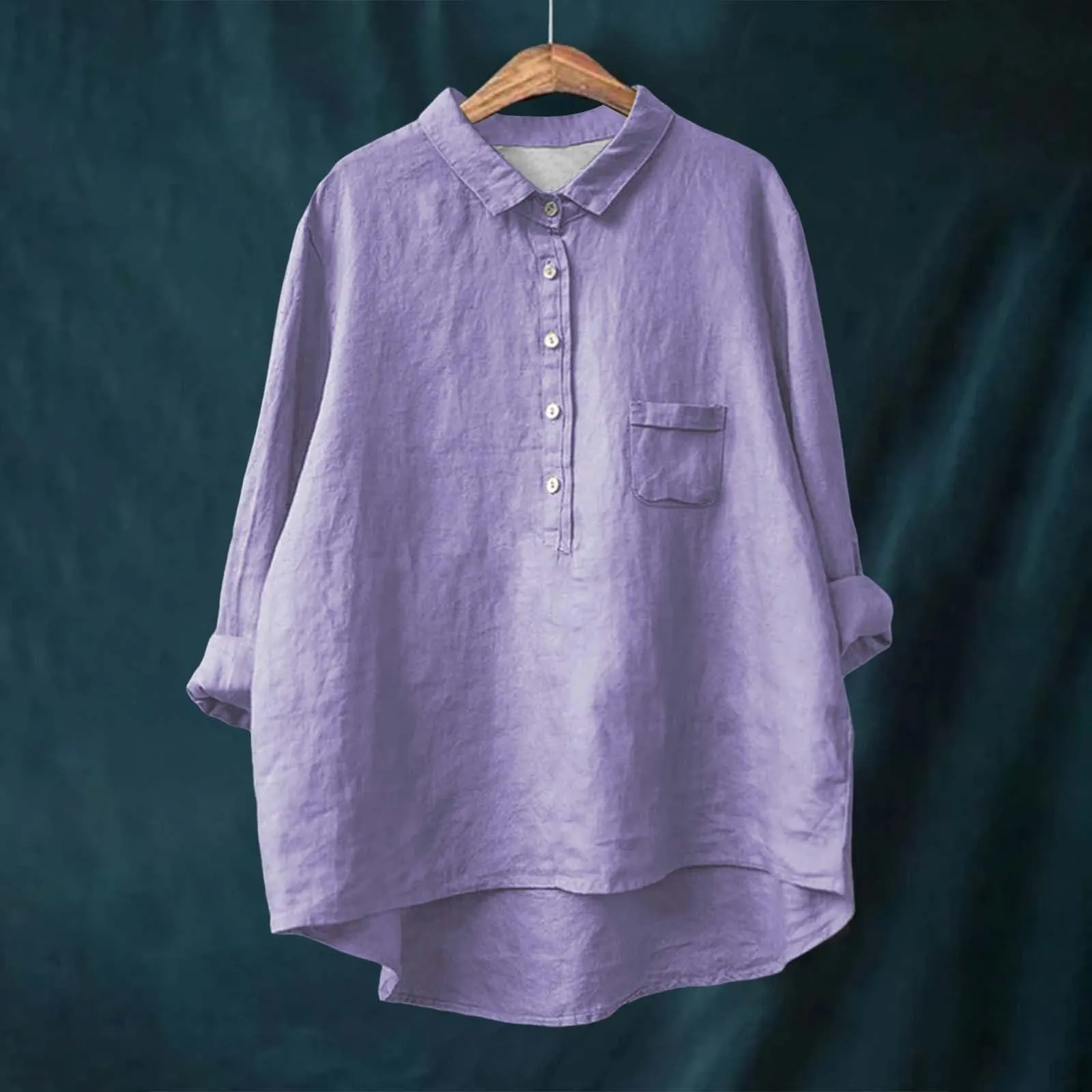 Cocila Maglia Sottogiacca Maniche Tre Quarti Donna Lilla - immagine 2