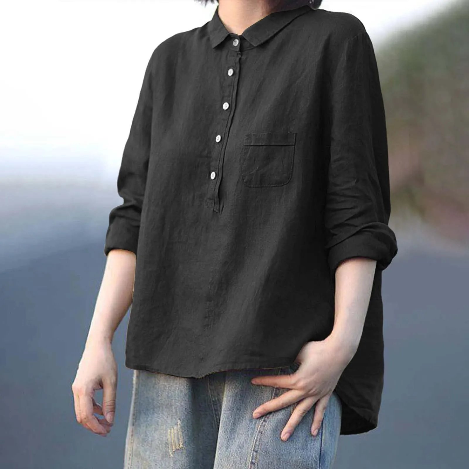 Cocila Bluse da Donna Taglie Forti - immagine 3
