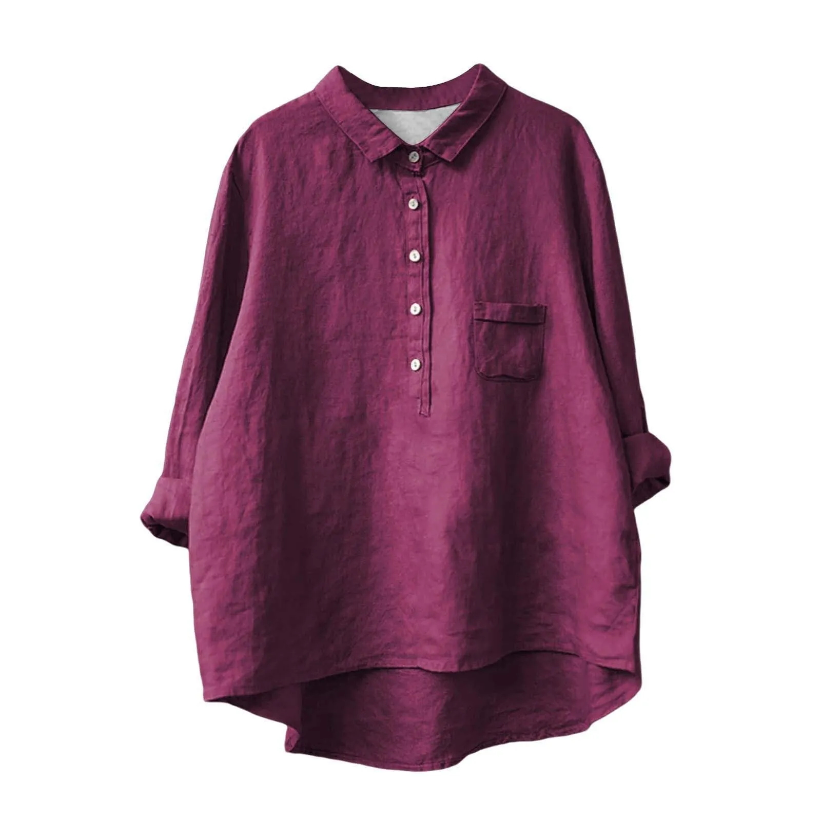 Cocila Donna Blazer Elegante Primaverile Rosso - immagine 1