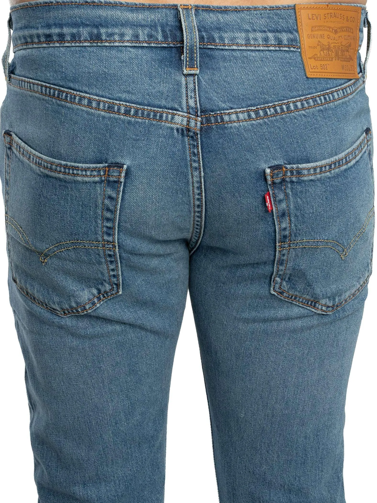 Levi's 502 Taper Jeans Uomo Hold On Me 32W / 34L - immagine 4