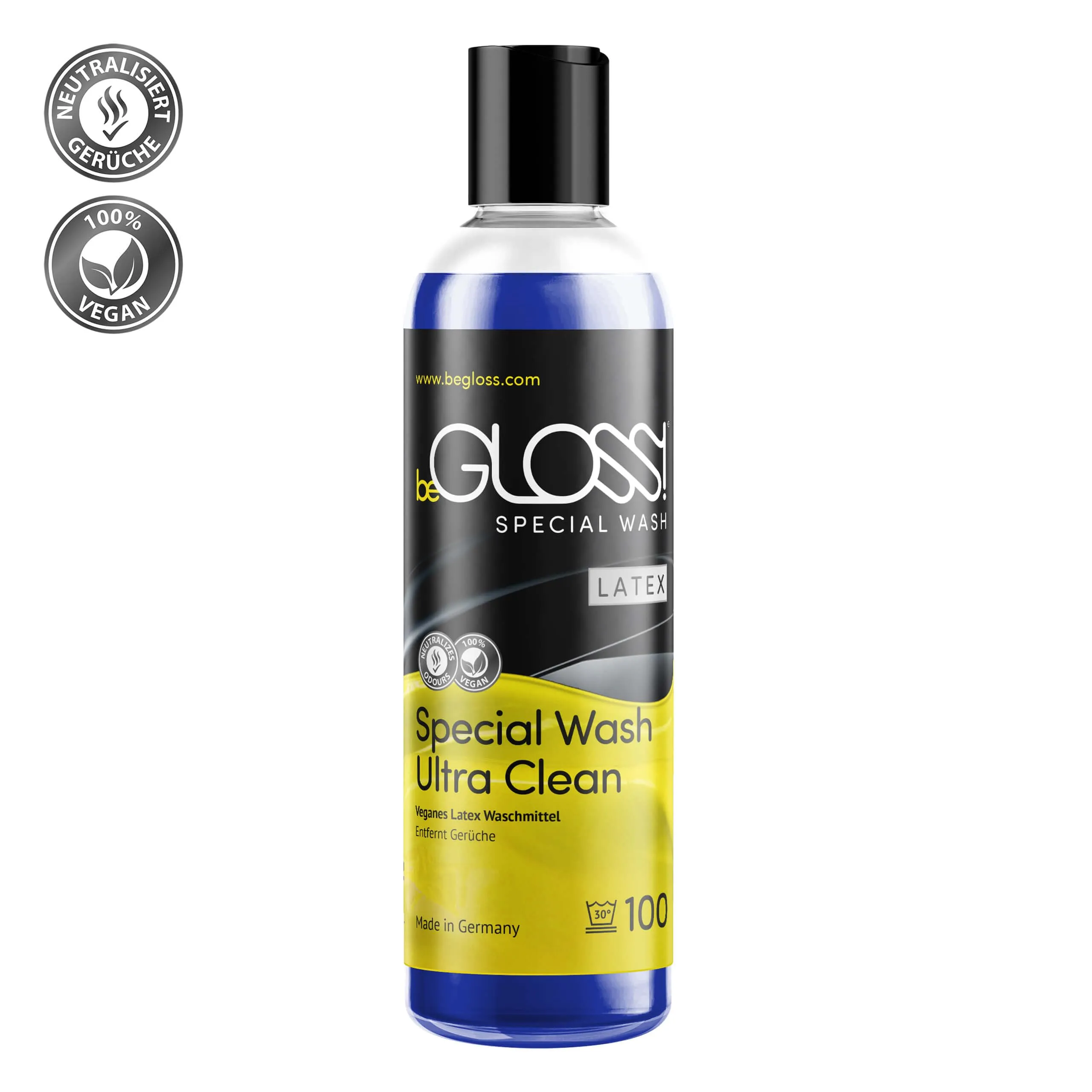 Begloss Set Cura del Lattice 100 - Easy Glide, Perfect Shine, Special Wash - immagine 2