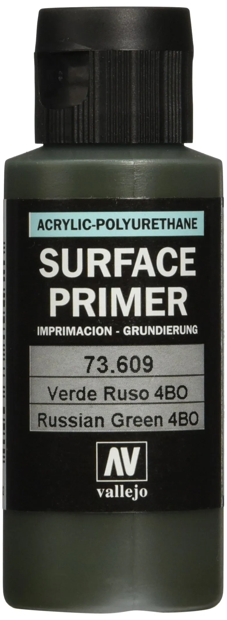 Vallejo Surface Primer Polyurethane, Russian Green, 60 ml - immagine 1