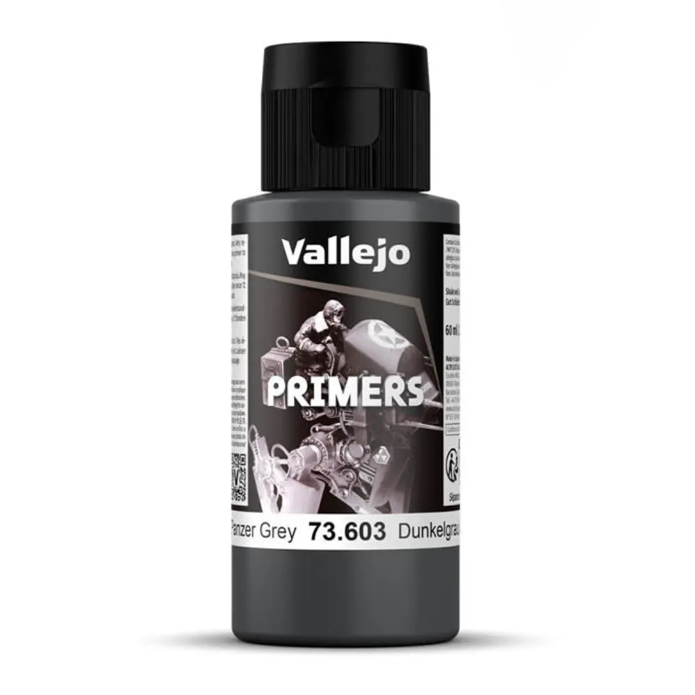 Vallejo Polyurethane Primer German Panzer Grey 60 ml - immagine 1
